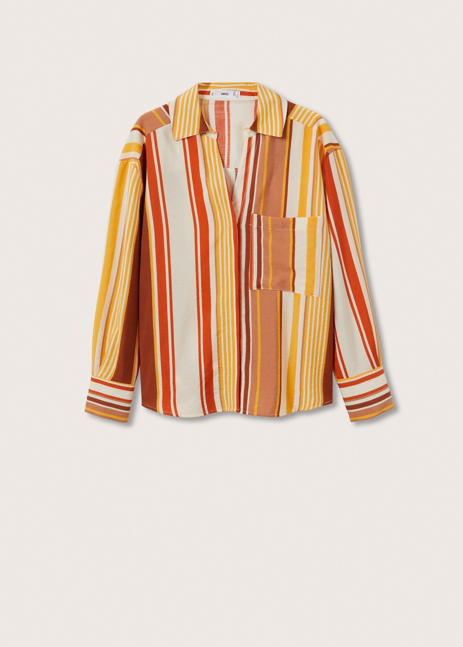Multicolour striped shirt - Article without model