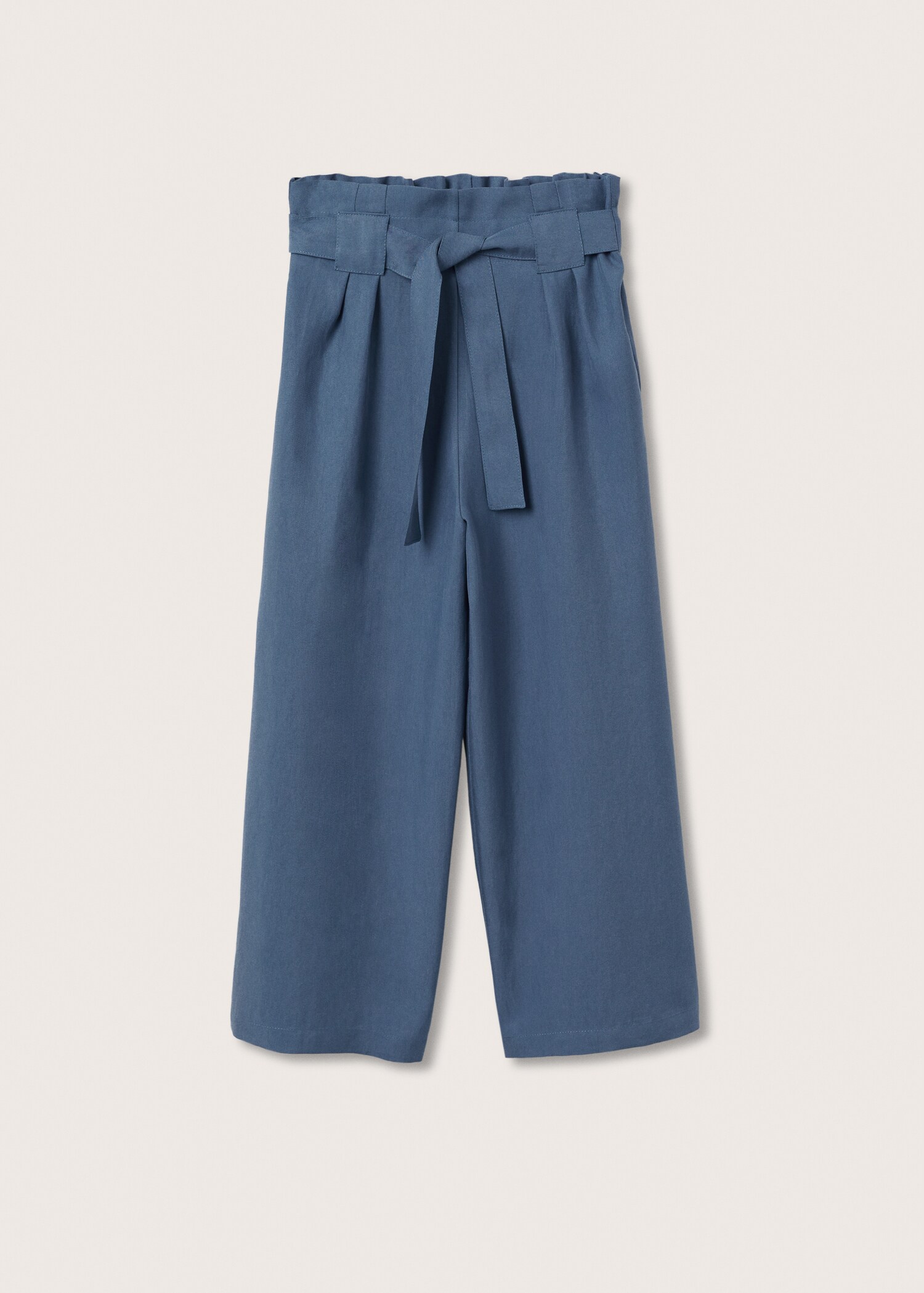 Straight lyocell trousers - Article without model
