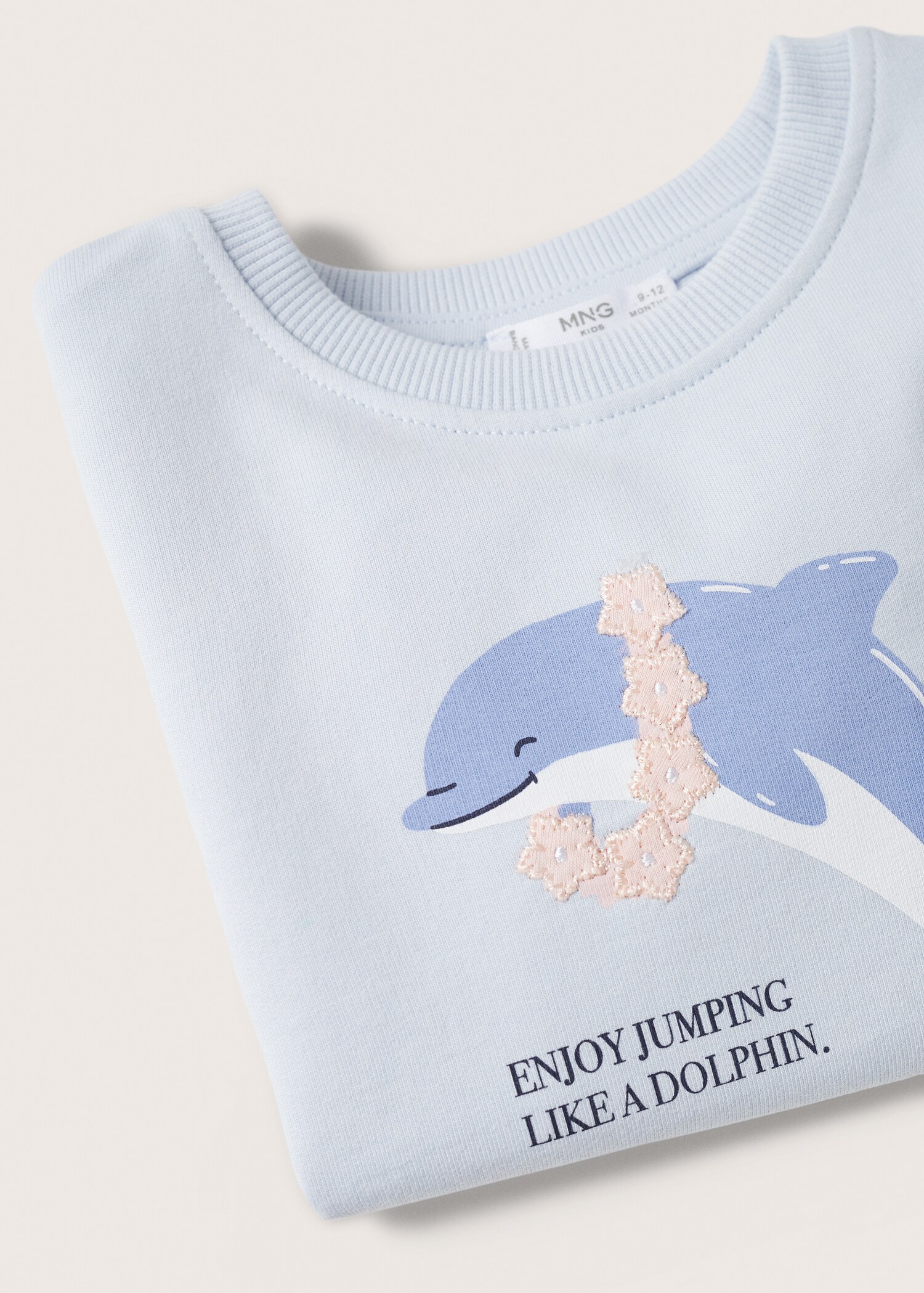 Sweatshirt med trykket motiv - Artikkeldetalj 9