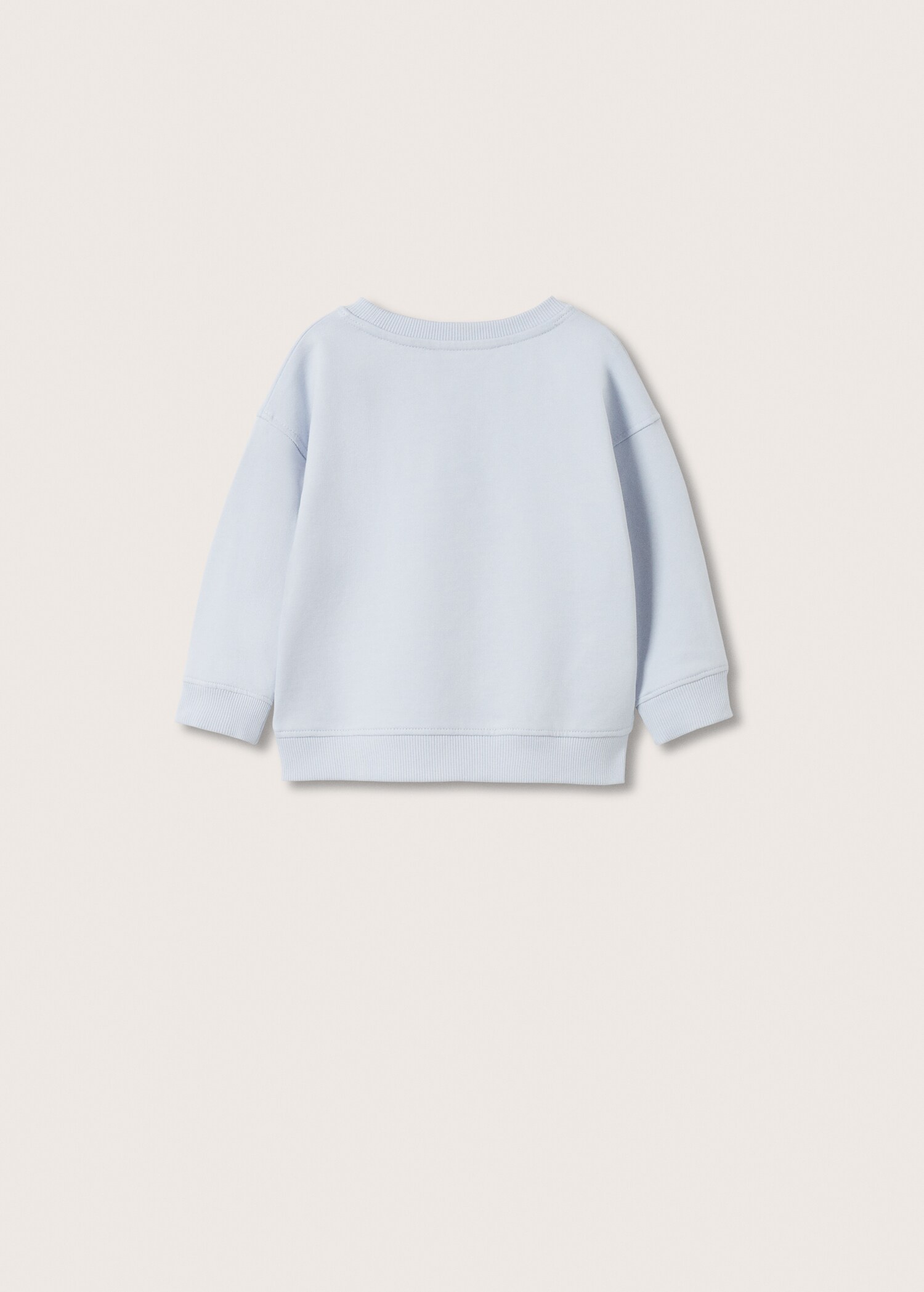 Sweatshirt med trykket motiv - Baksiden av artikkelen