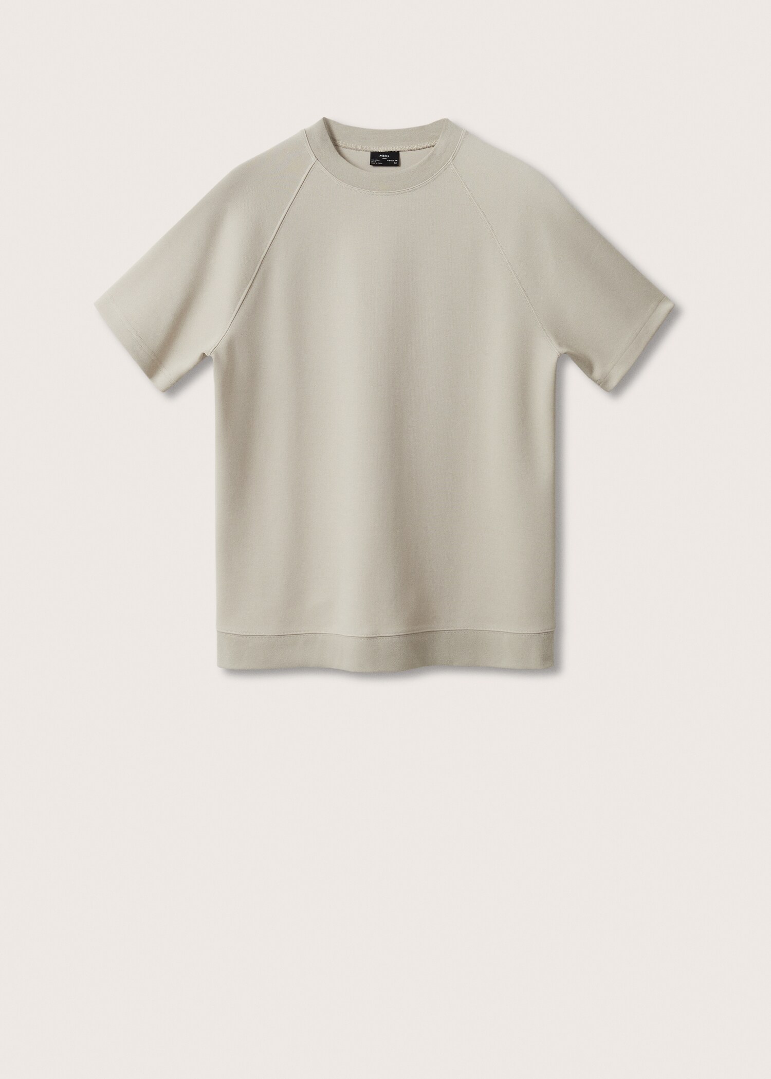 Bavlněné tričko ze silné látky - Zboží bez modelu