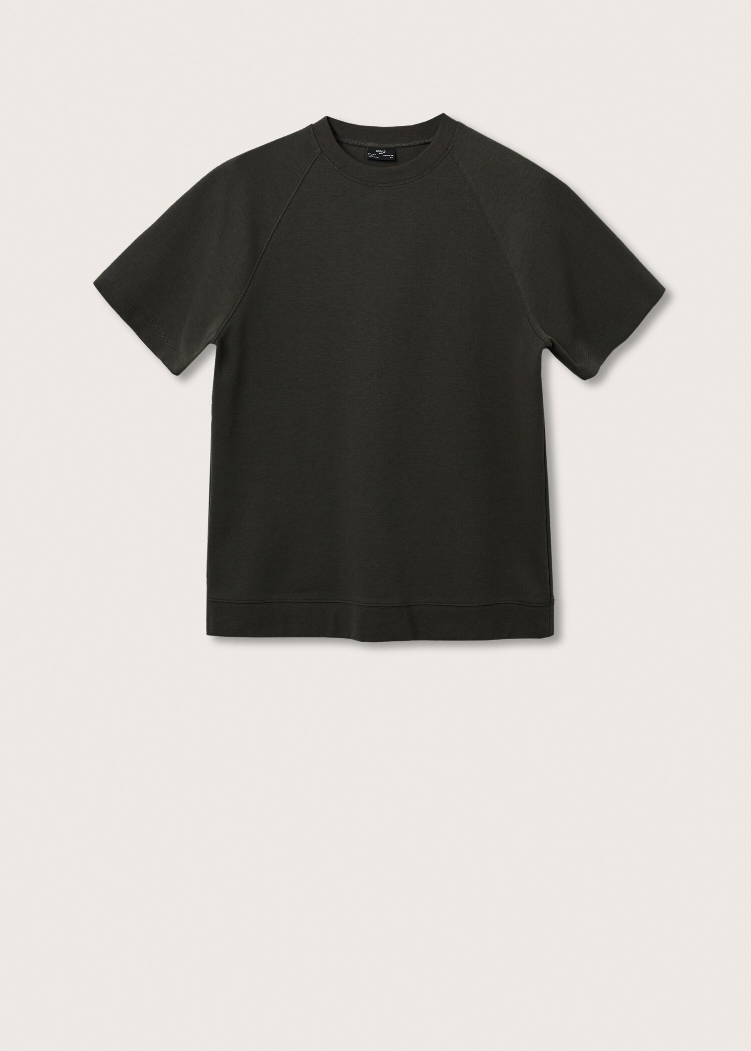 Bavlněné tričko ze silné látky - Zboží bez modelu