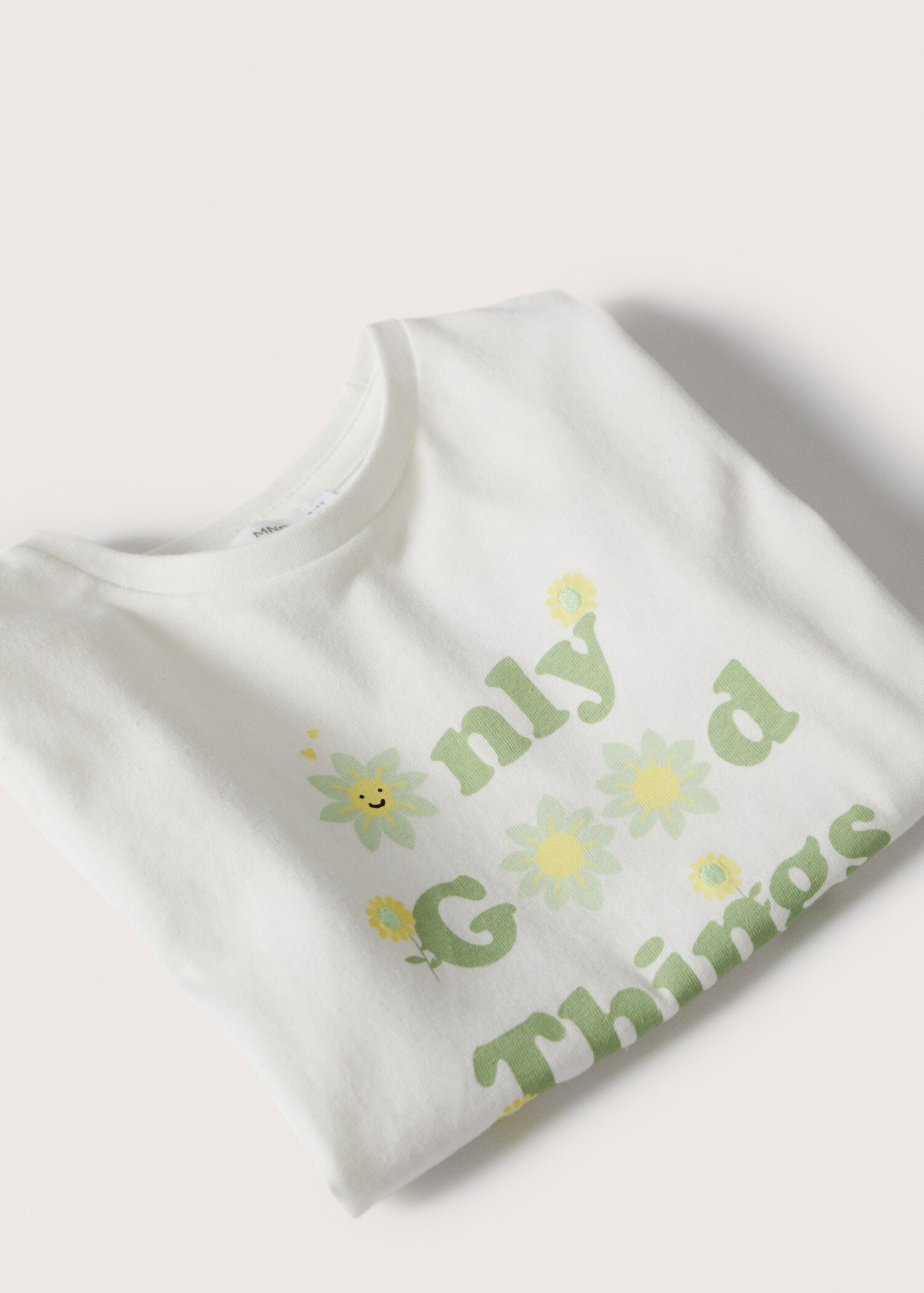 Ruffle cotton T-shirt - Details of the article 8