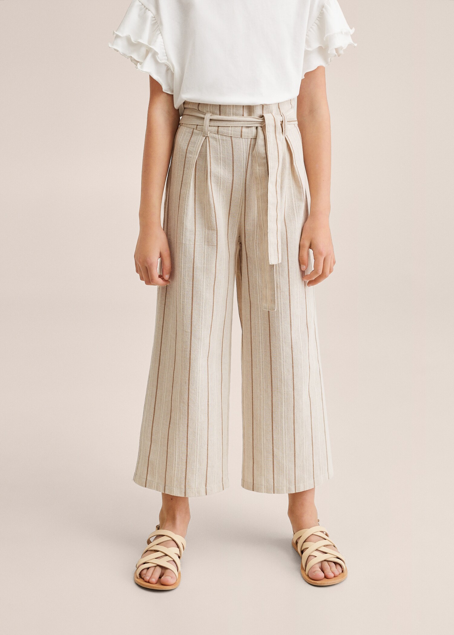 Culotte stripes trousers - Details of the article 1