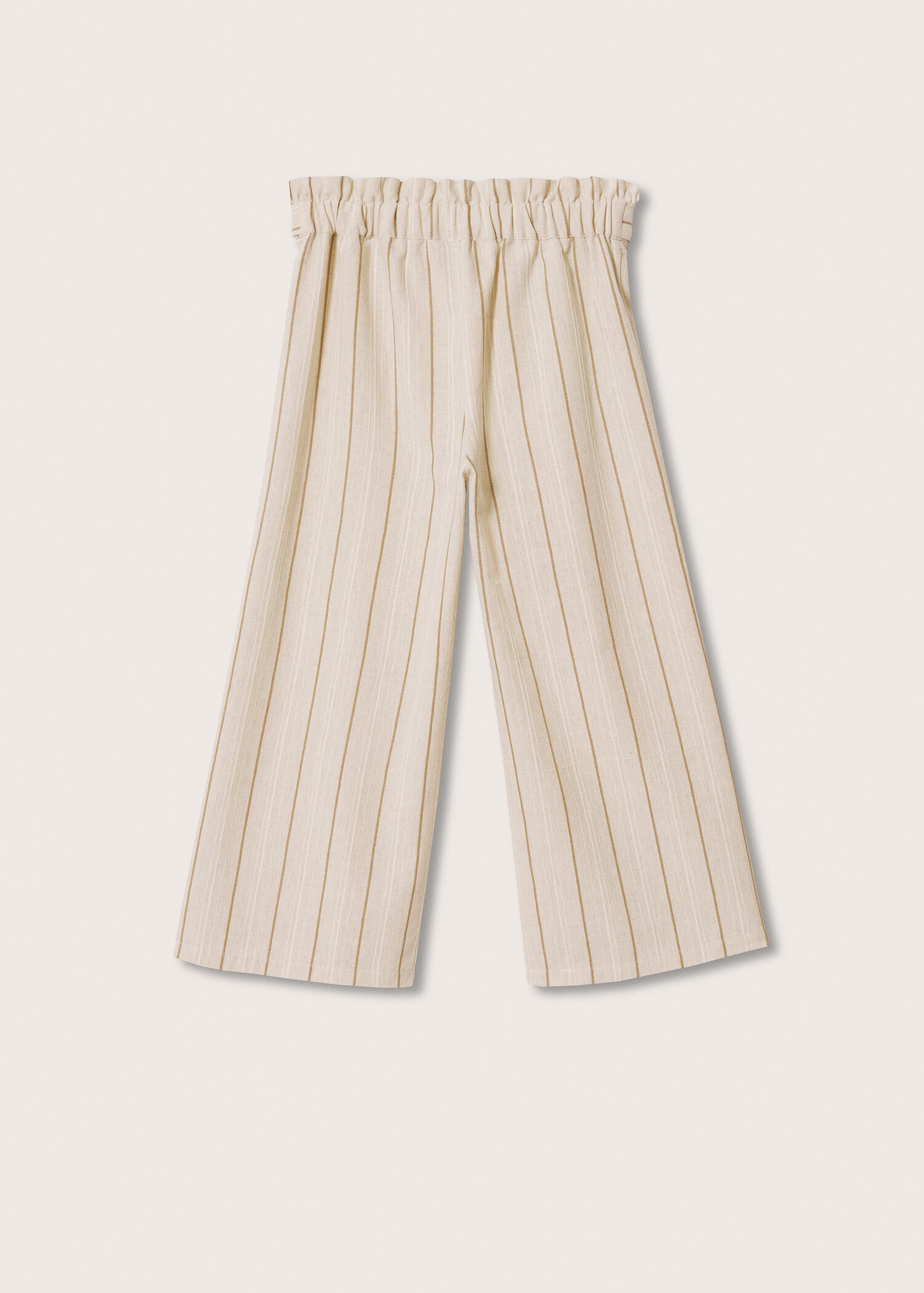 Culotte stripes trousers - Reverse of the article