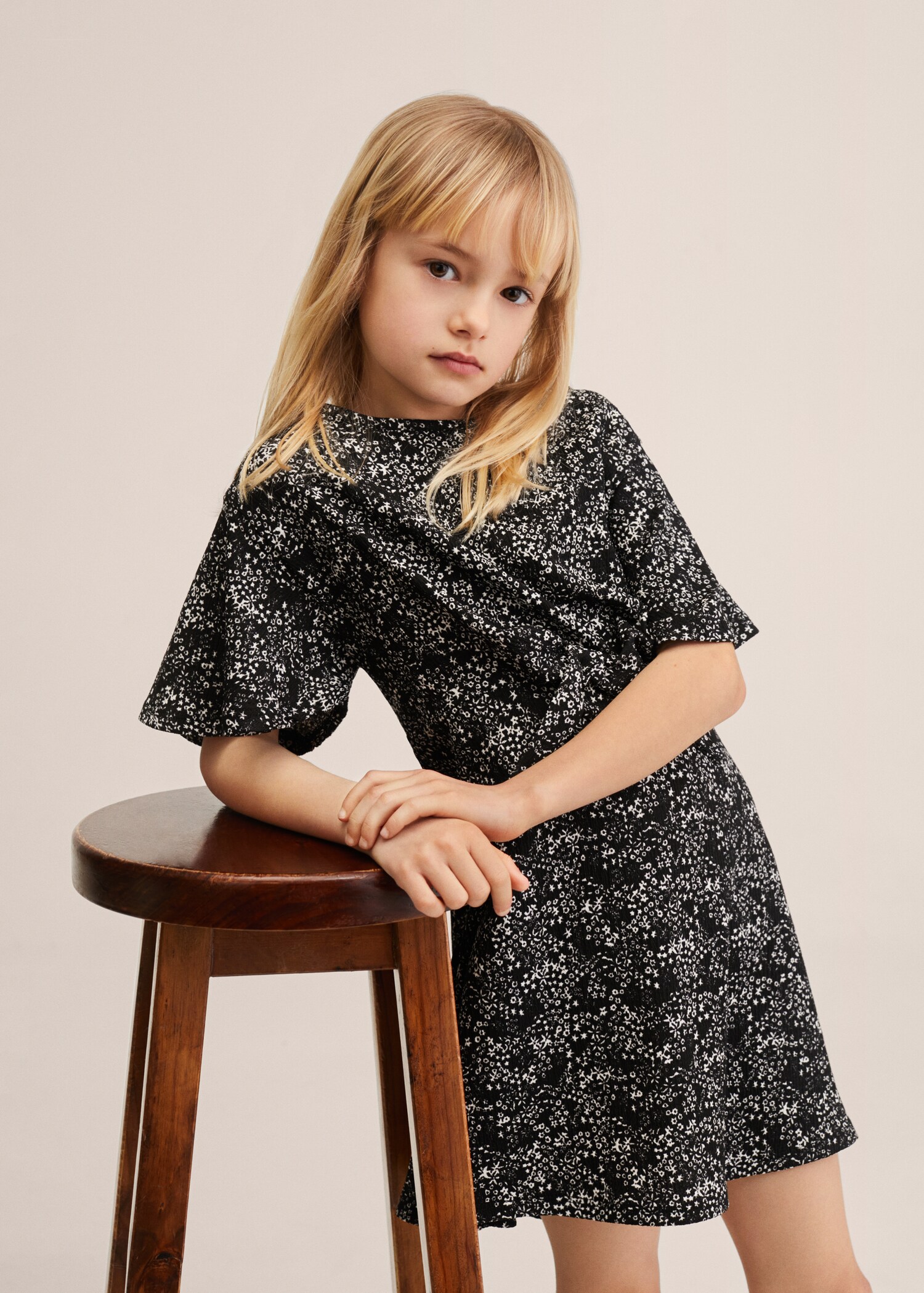 Flower print dress - Medium plane