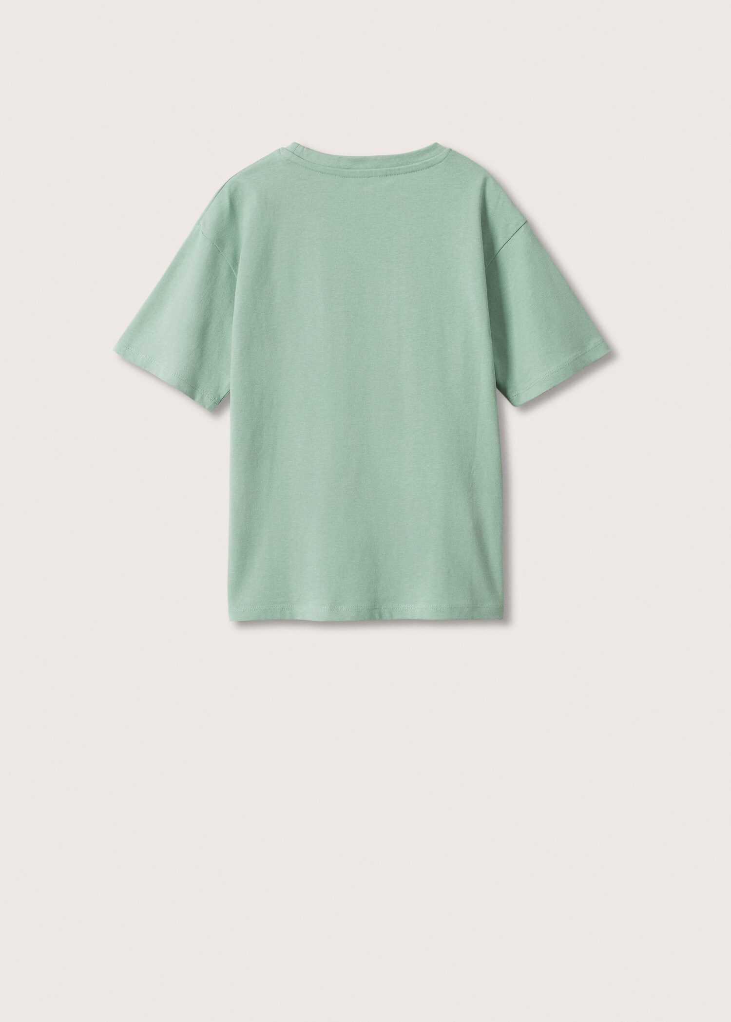 Camiseta algodón dibujo - Reverso del artículo