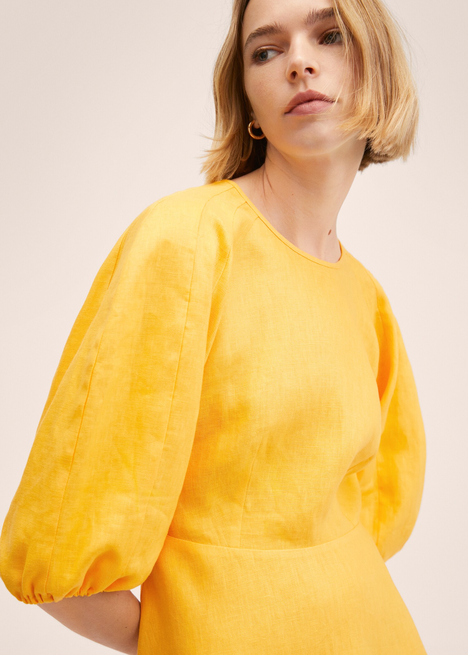 Kleid aus 100 % Leinen - Detail des Artikels 1