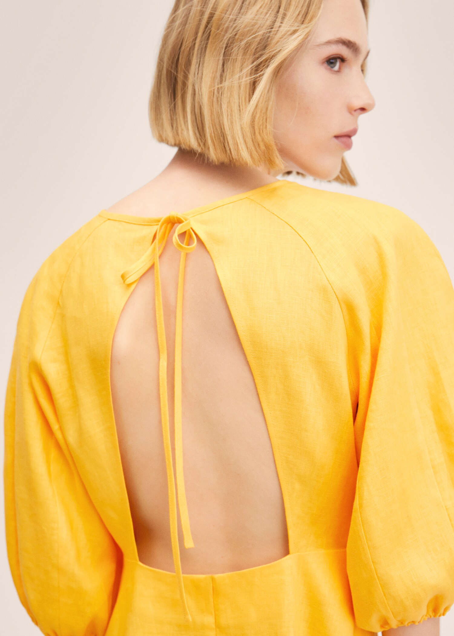 Kleid aus 100 % Leinen - Detail des Artikels 6