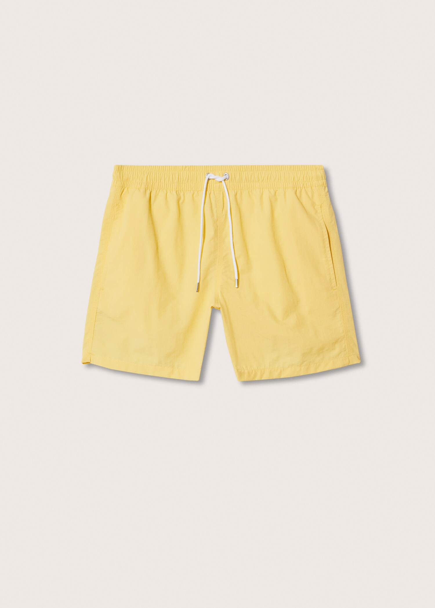 Cord plain swimming trunks - Article without model