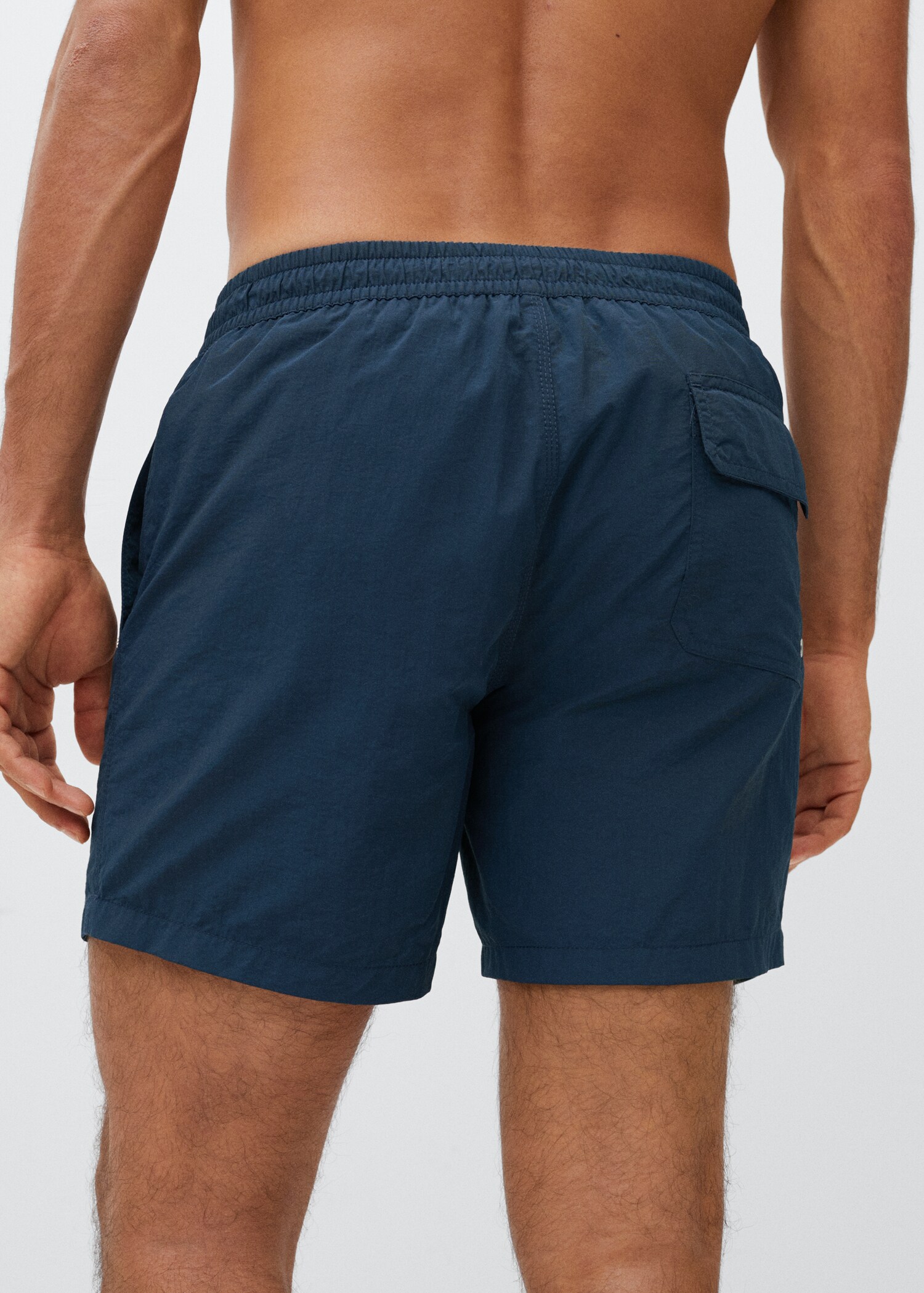Cord plain swimming trunks - Details of the article 2