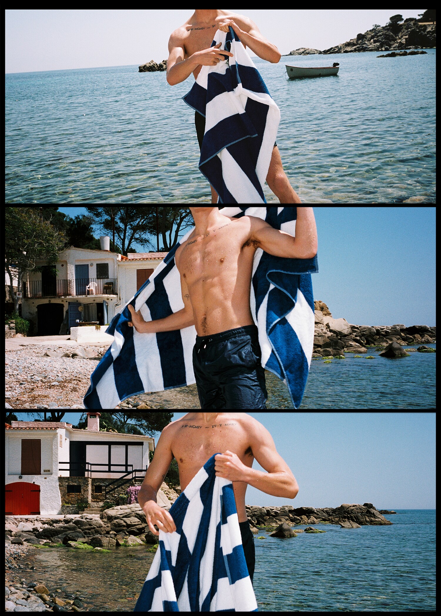 Cord plain swimming trunks - Details of the article 5