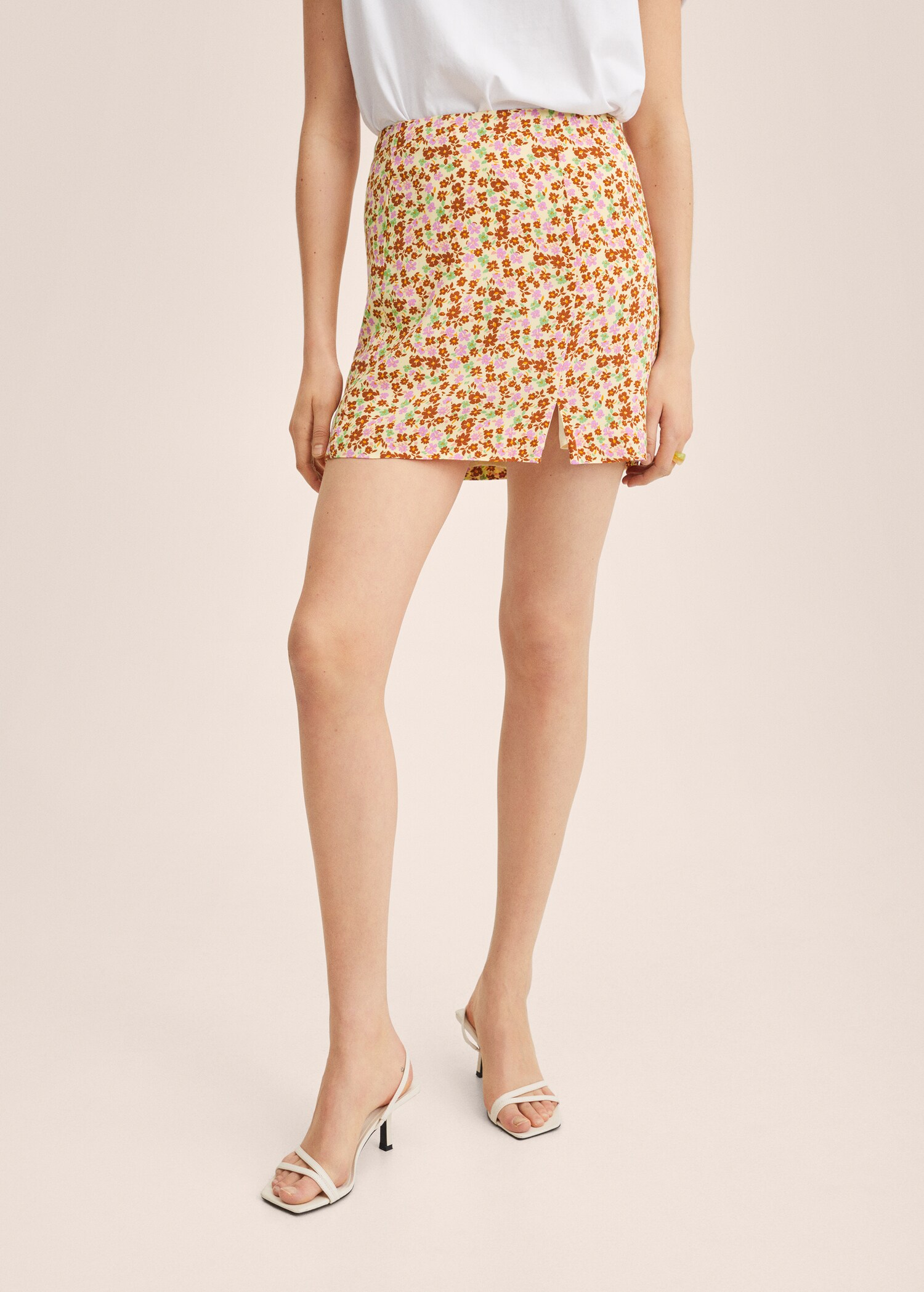 Falda fluida estampada - Detalle del artículo 1