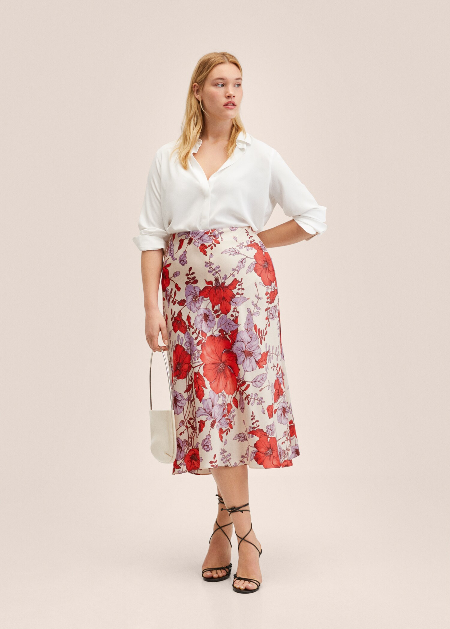Falda fluida estampada - Detalle del artículo 3