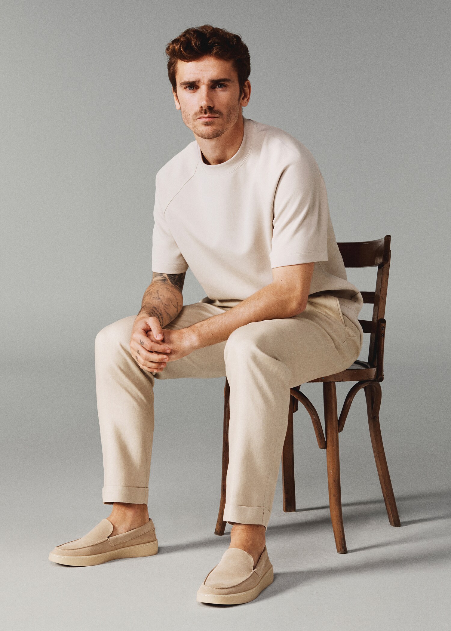 Relaxed linen trousers - Details of the article 5