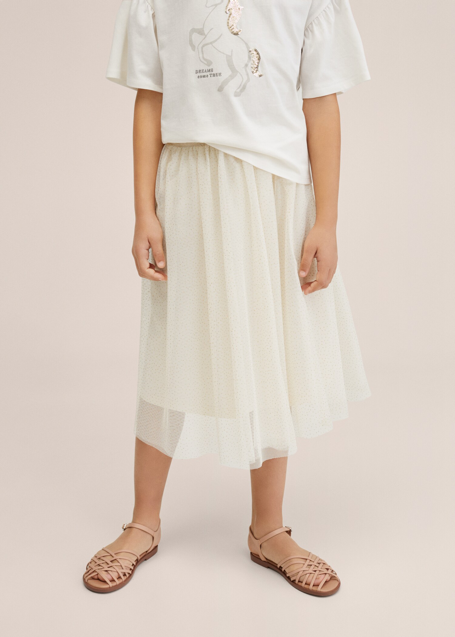 Glitter tulle skirt - Details of the article 1