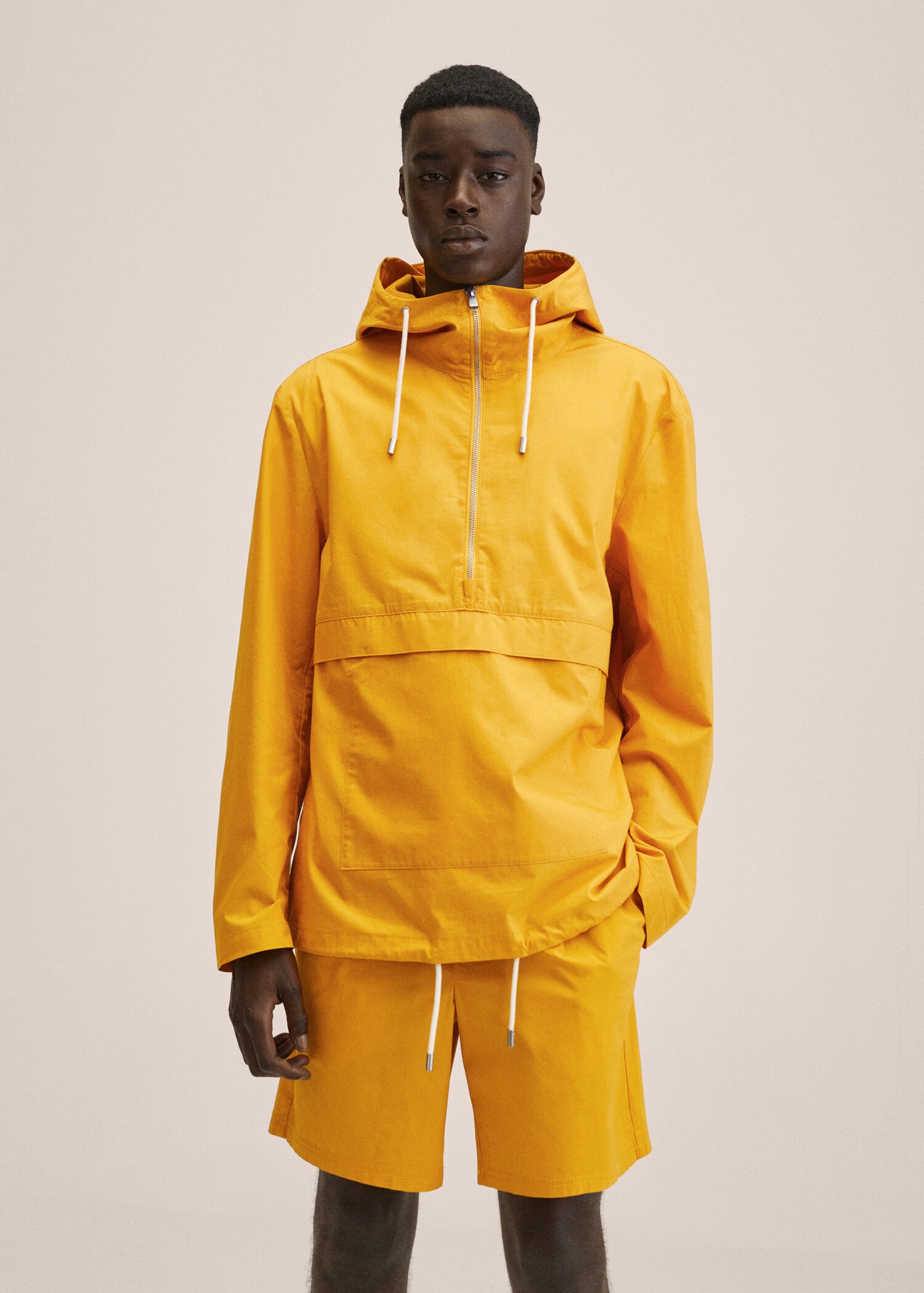 Cotton kangaroo jacket - Medium plane