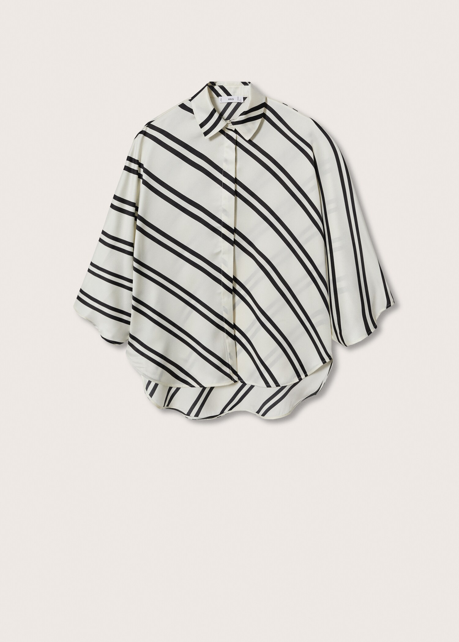 Blusa satinada rayas - Artículo sin modelo