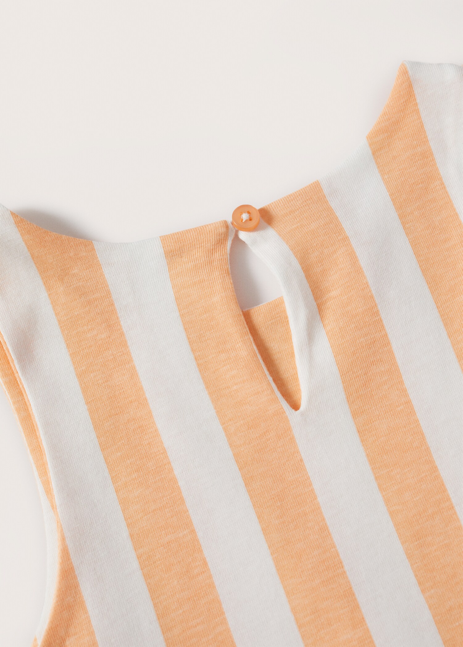 Striped cotton-blend dress - Details of the article 8