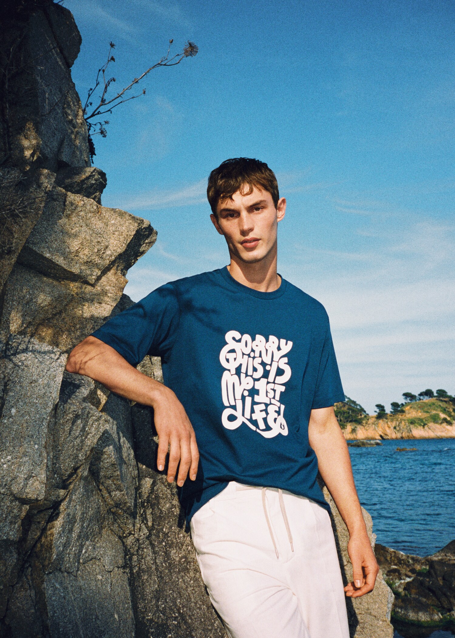 Printed cotton-blend t-shirt - Details of the article 5