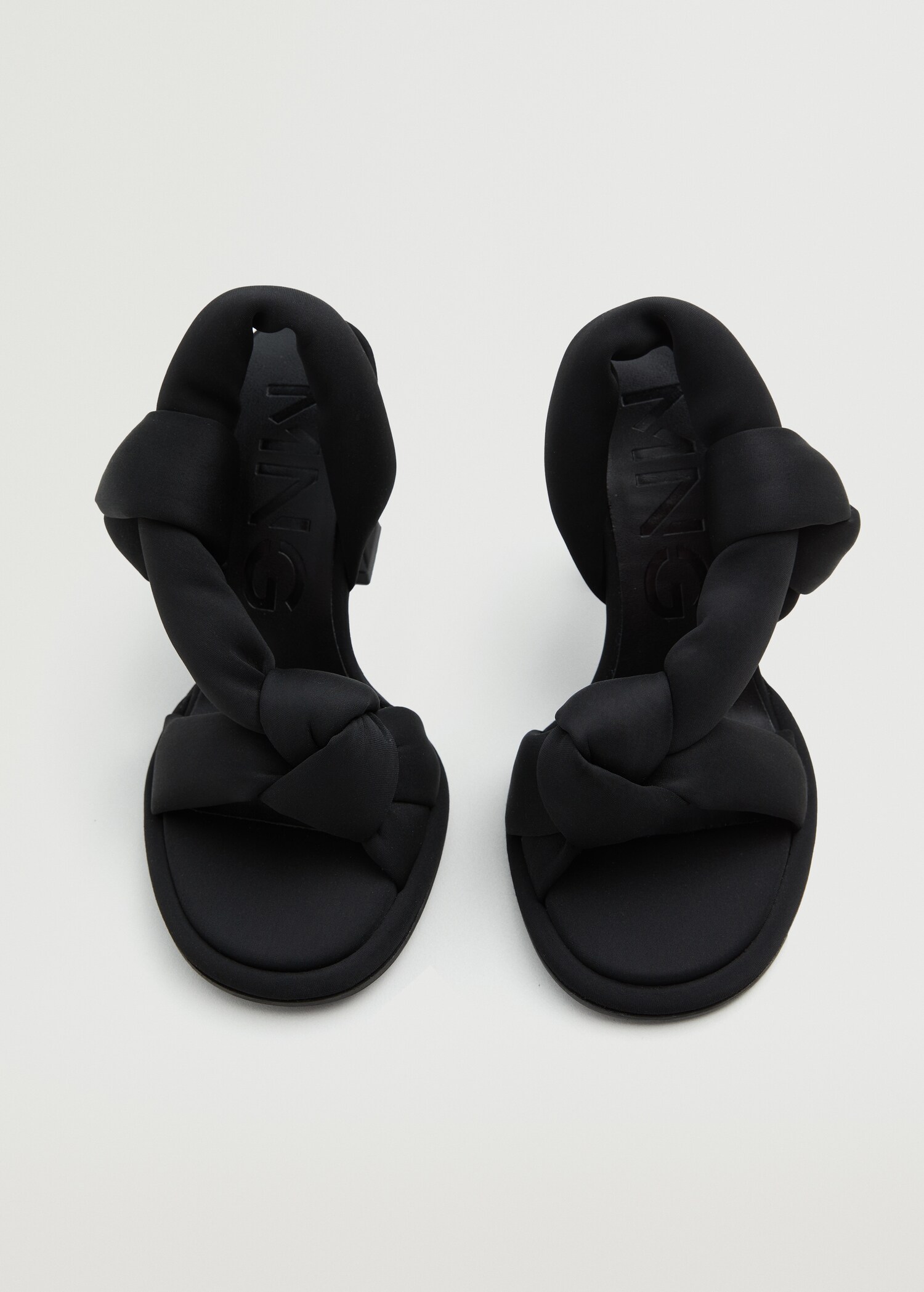 Quilted strap sandals - Details of the article 2