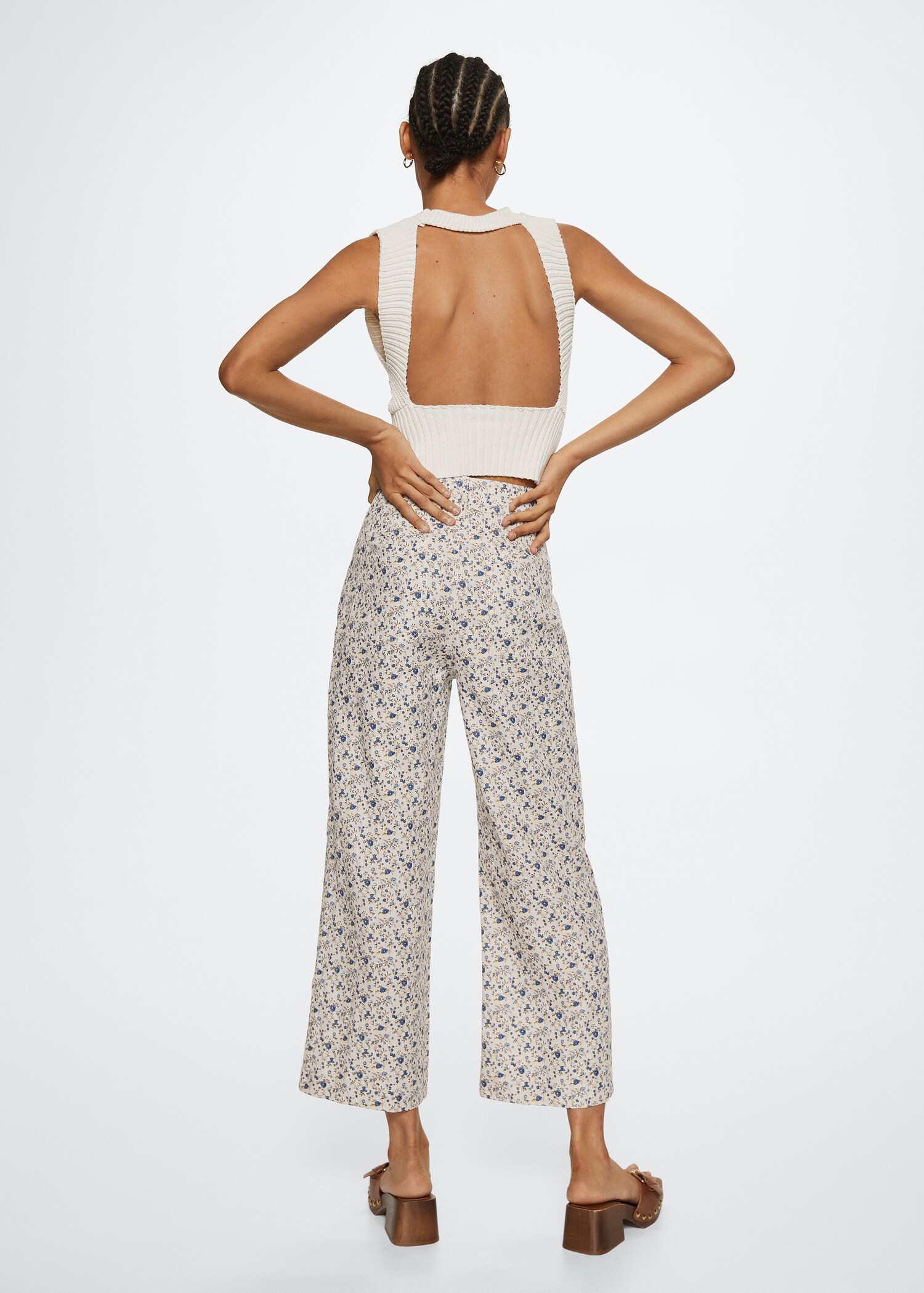 100% linen pants - Reverse of the article