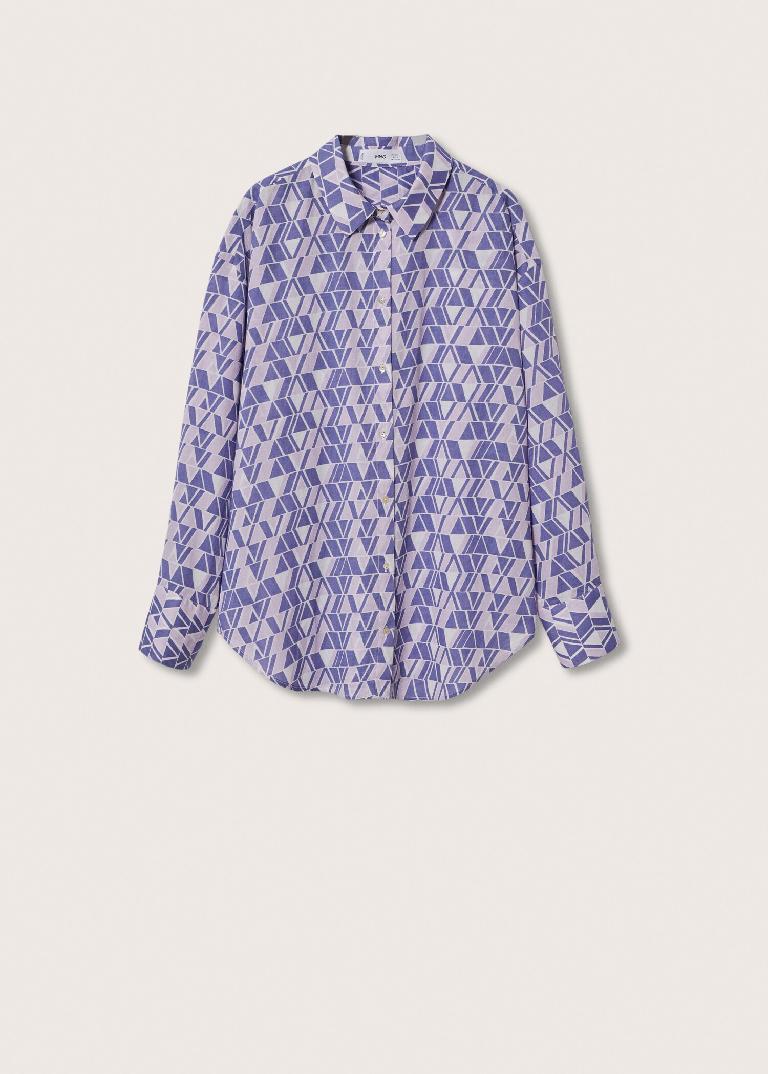 Printed cotton shirt - Article without model