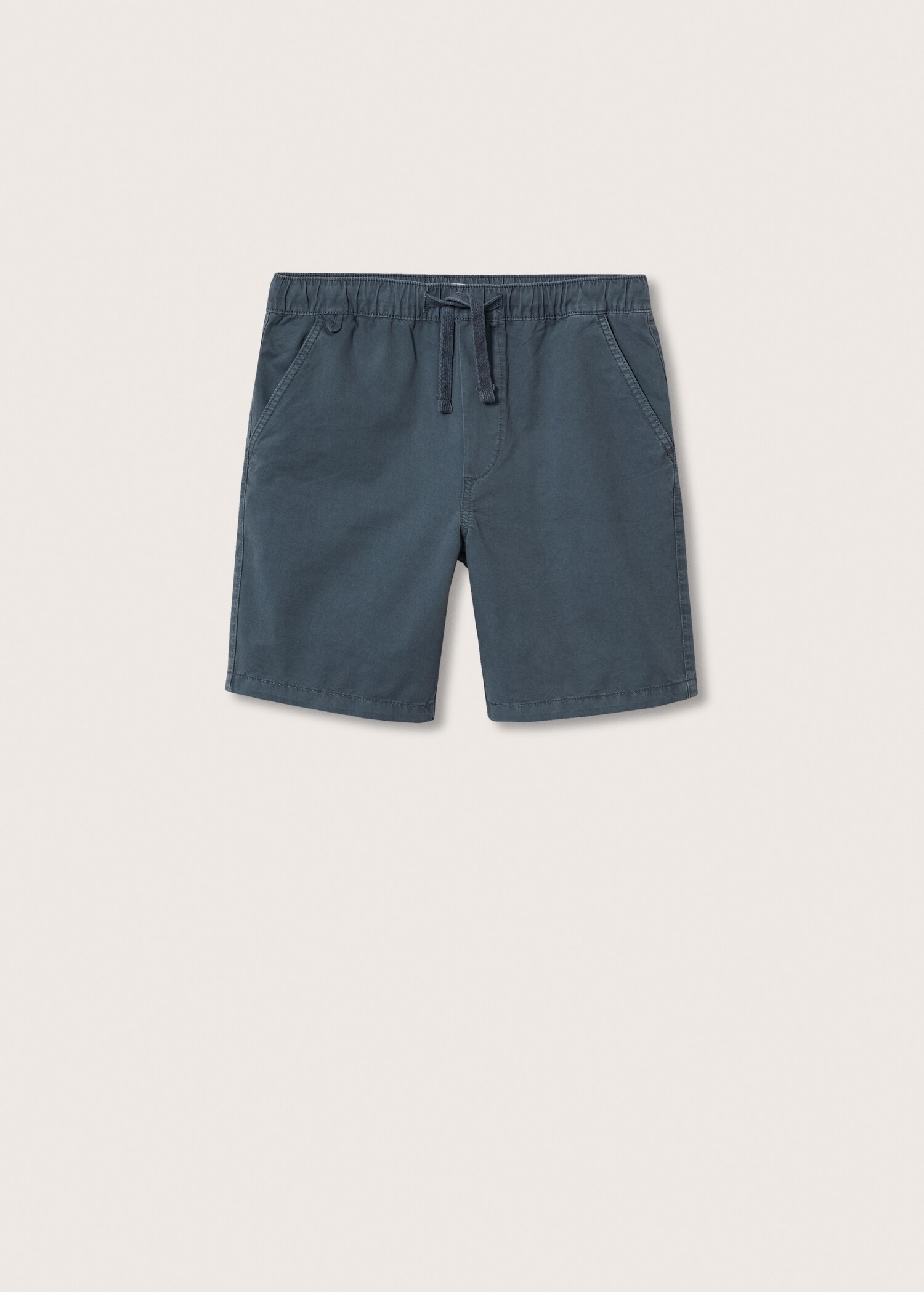 Cotton shorts with elastic waist - Article without model