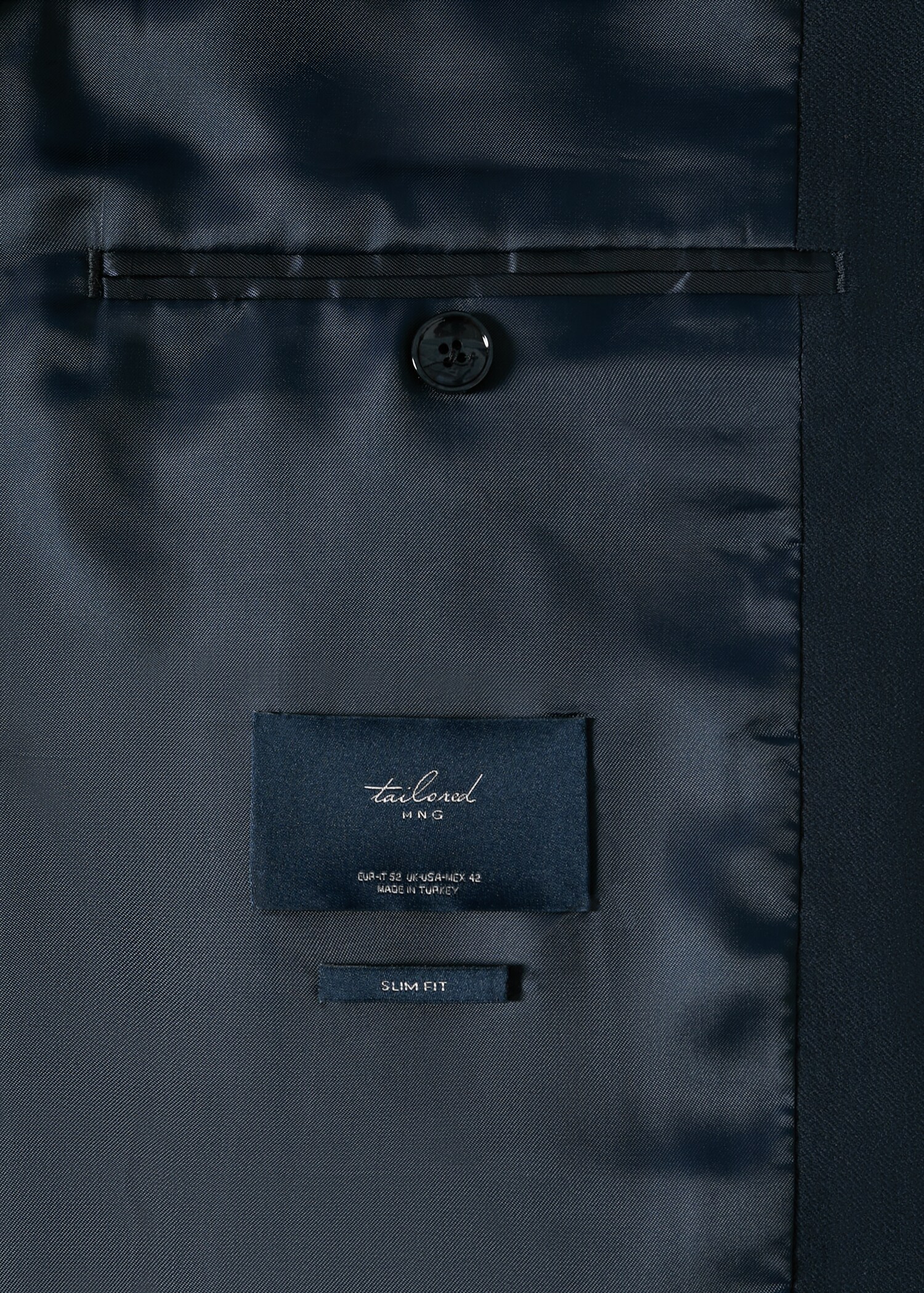 Slim-fit suit jacket - Details of the article 8