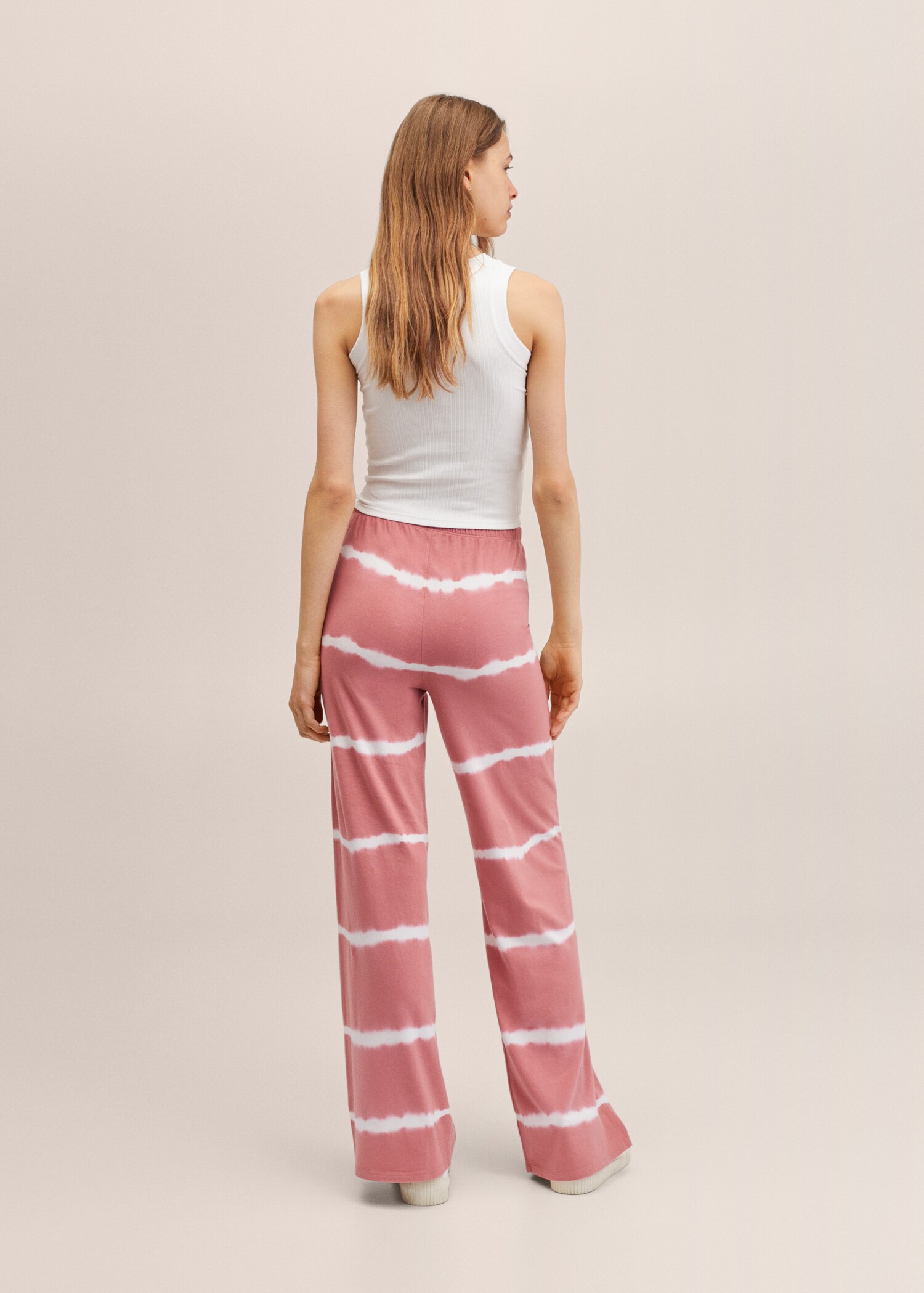 Hose mit Tie-Dye-Muster - Rückseite des Artikels