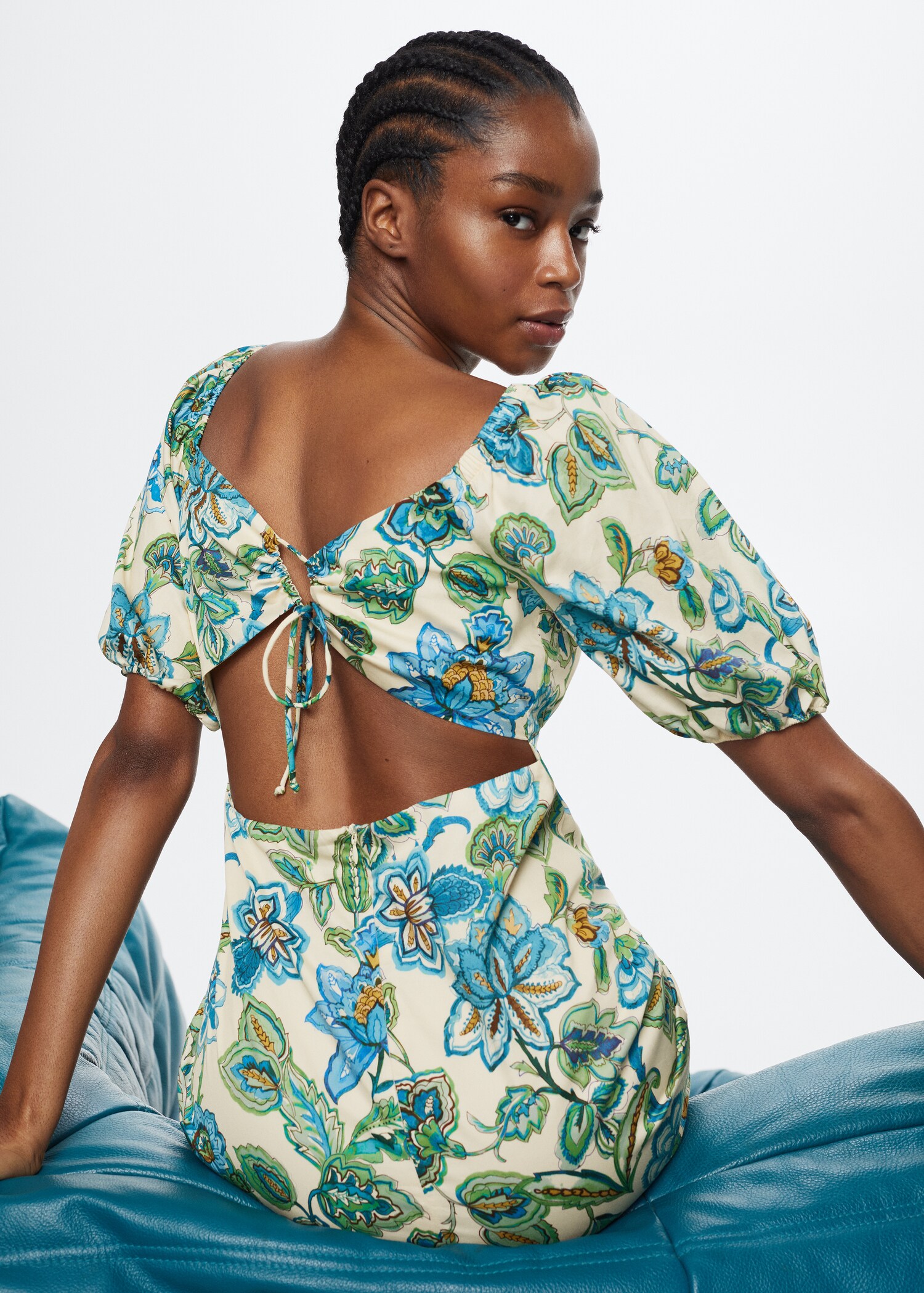Vestit estampat floral - Detall de l'article 2
