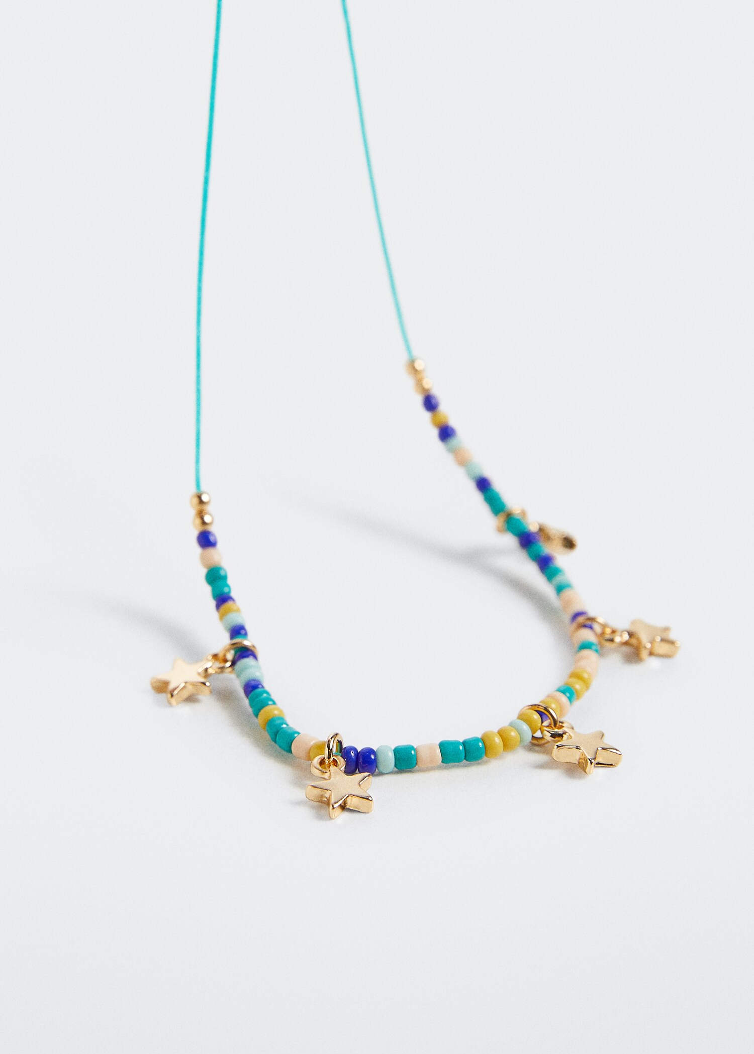 Collar abalorios cristal - Plano medio