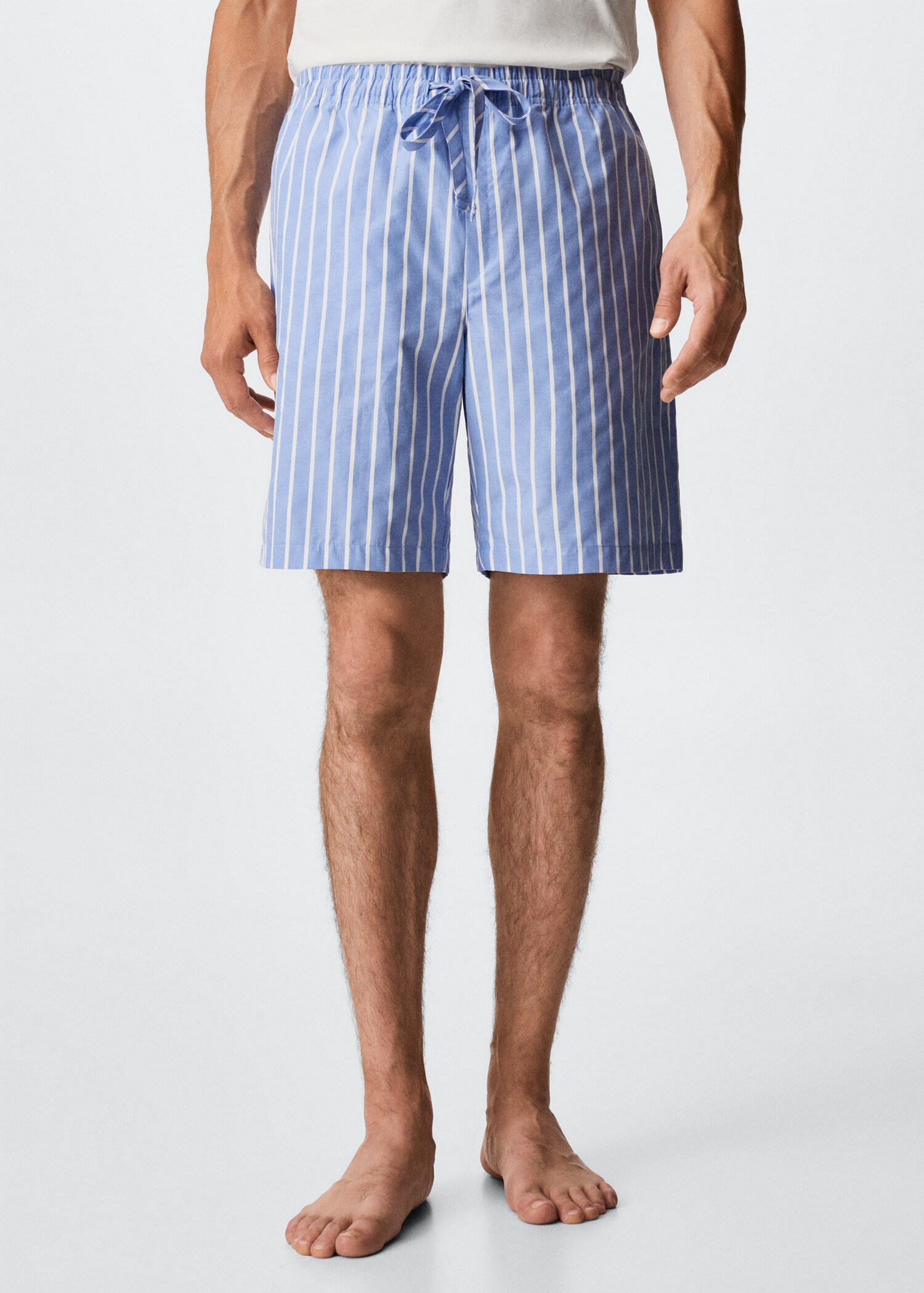Short cotton pyjamas - Details of the article 1