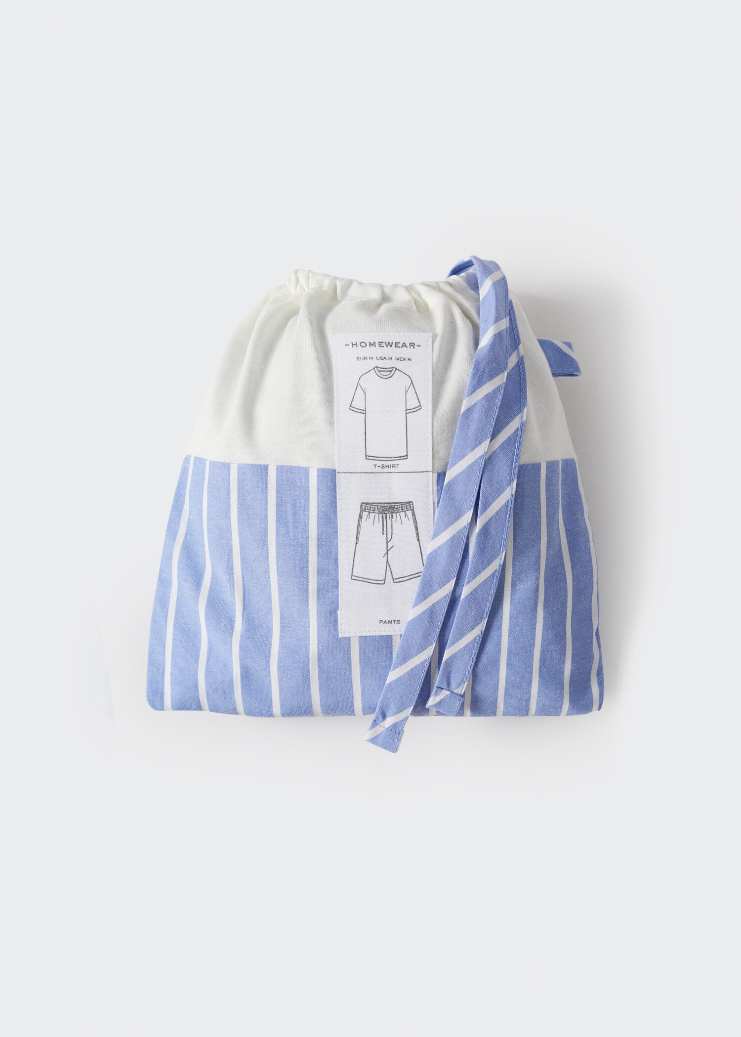 Short cotton pyjamas - Details of the article 9