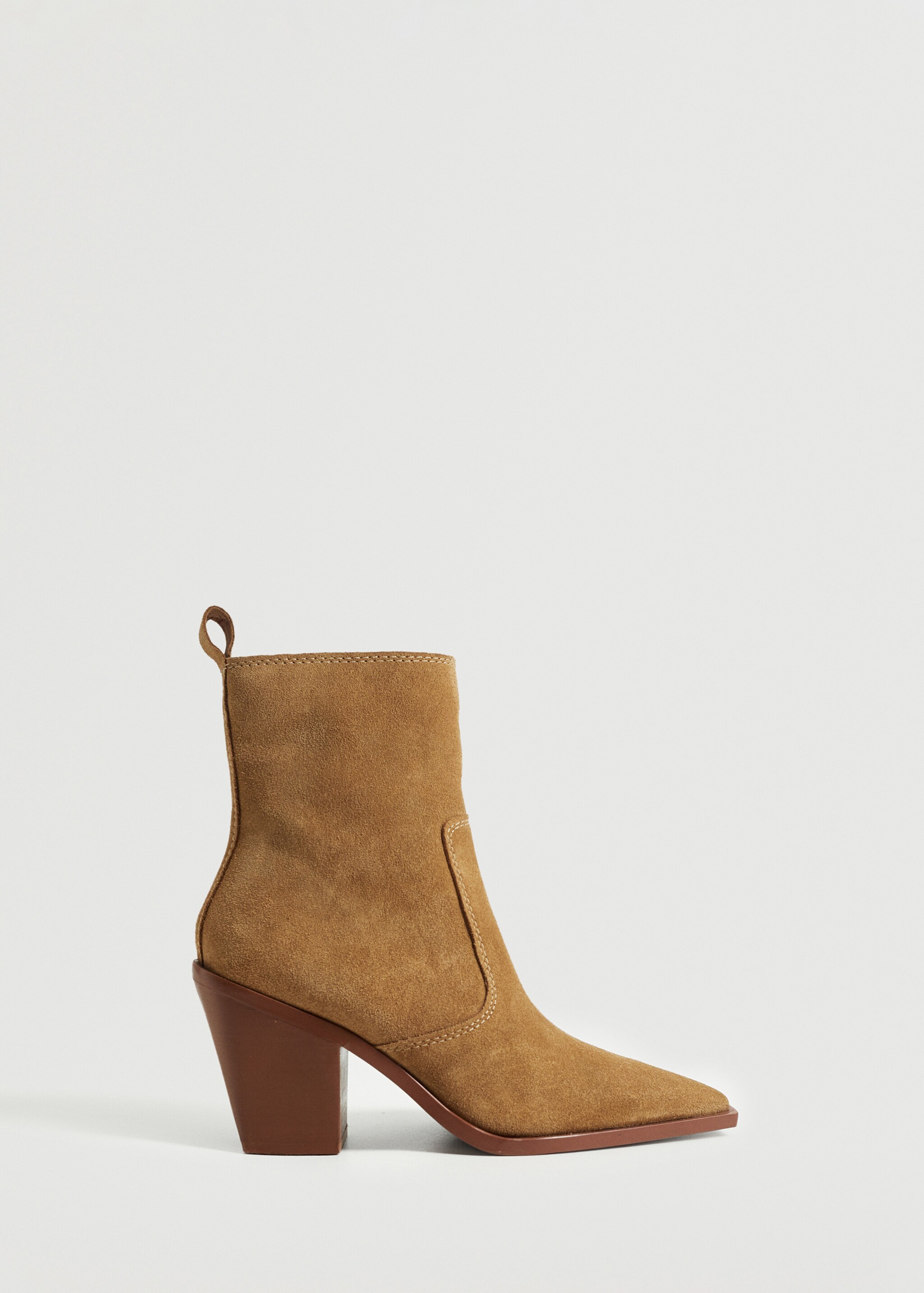 Heel leather ankle boot - Article without model