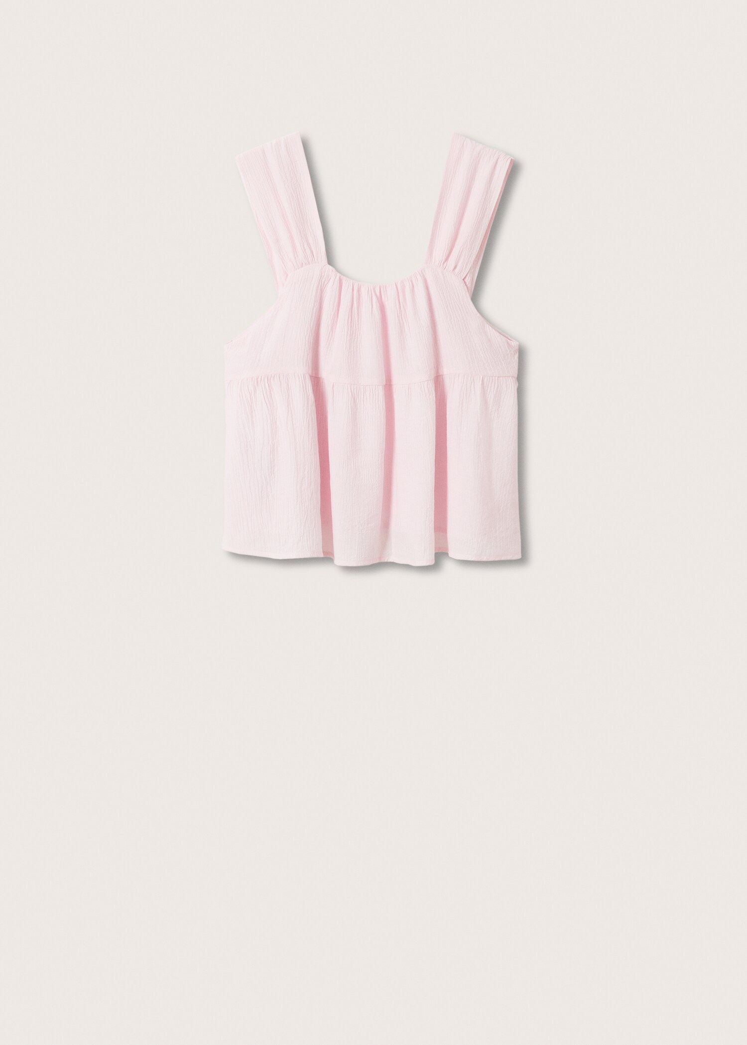 Ruffled strap top - Article without model