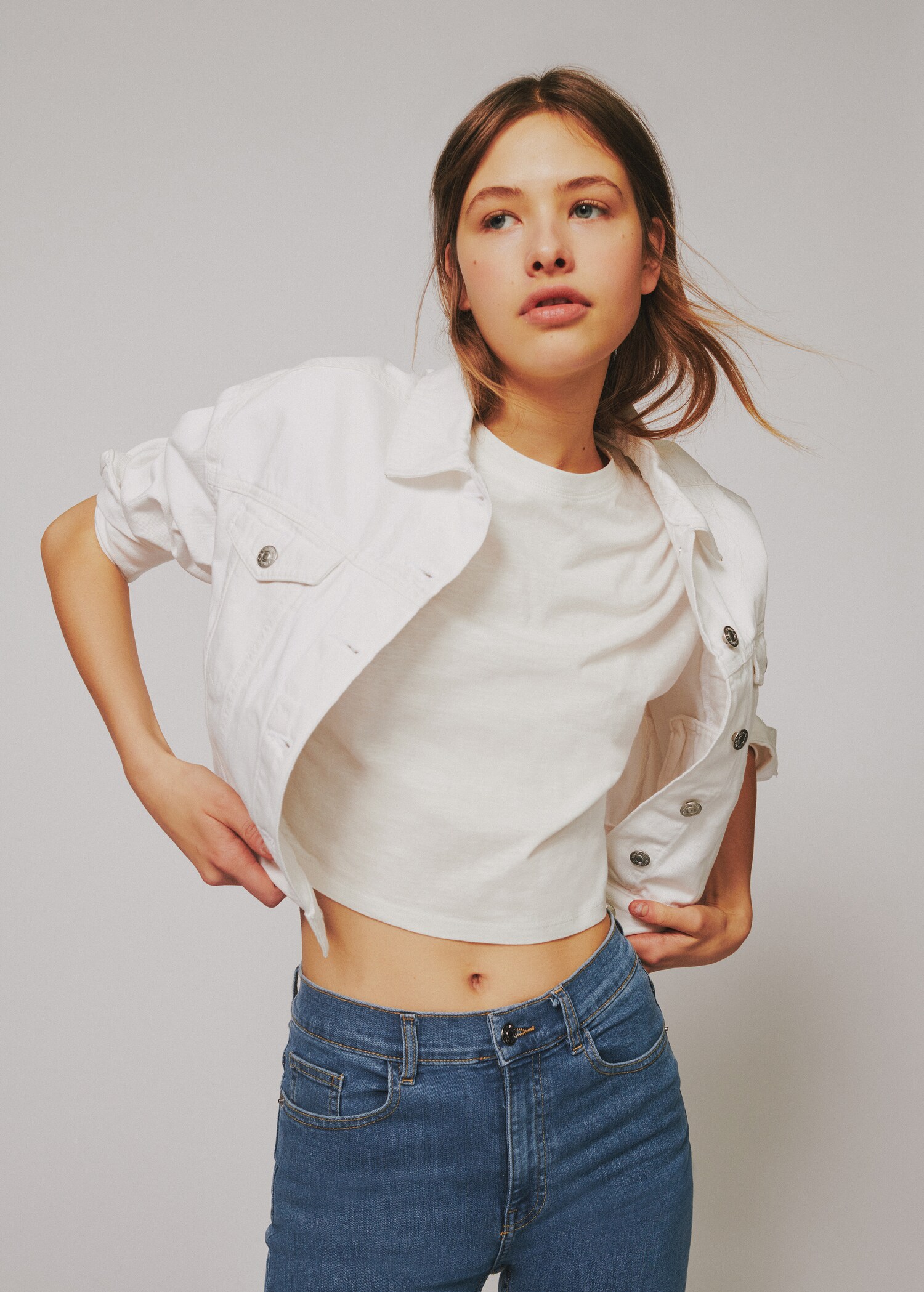 Jeansjacke mit Taschen - Detail des Artikels 5