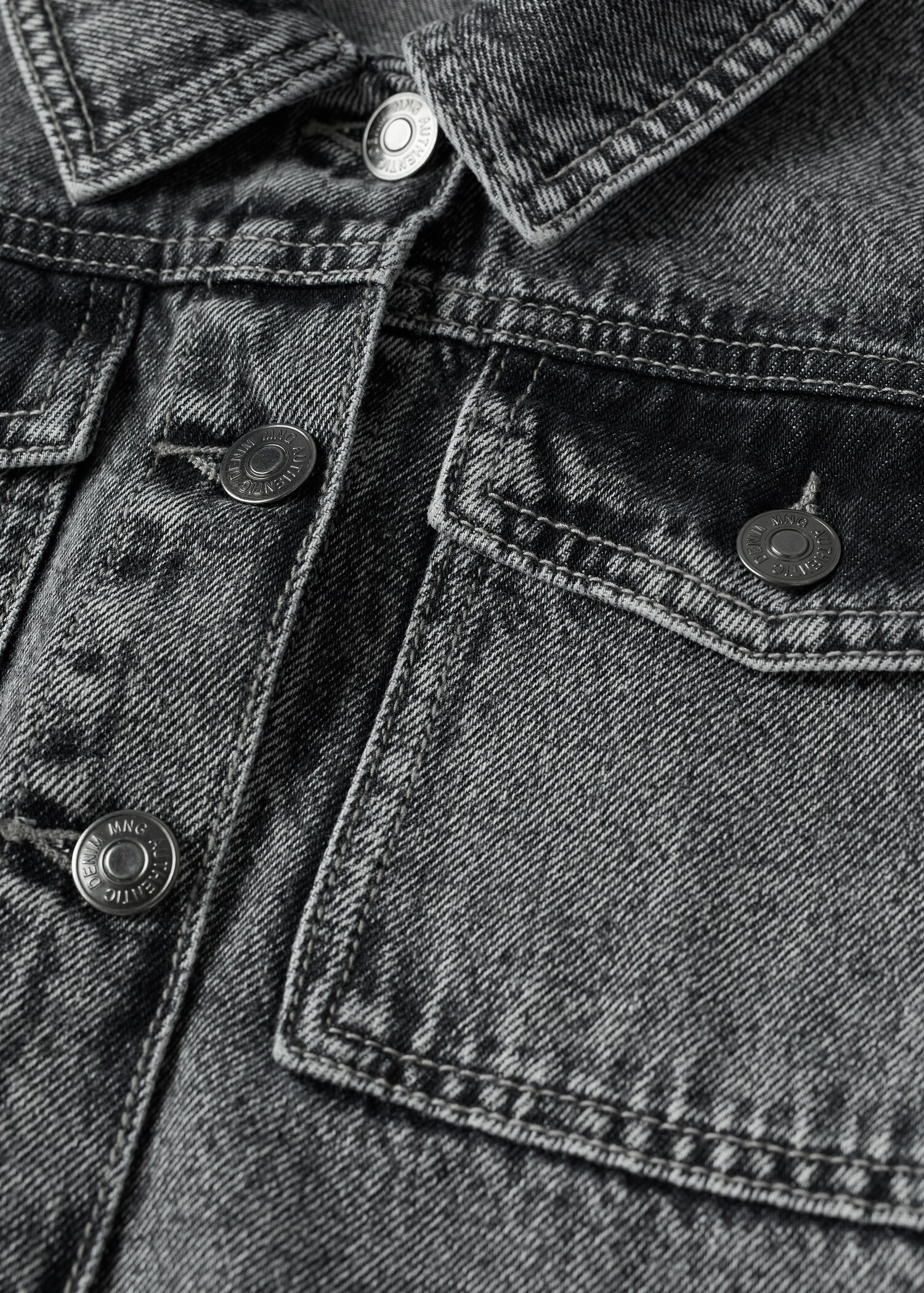 Cazadora crop denim - Detalle del artículo 8