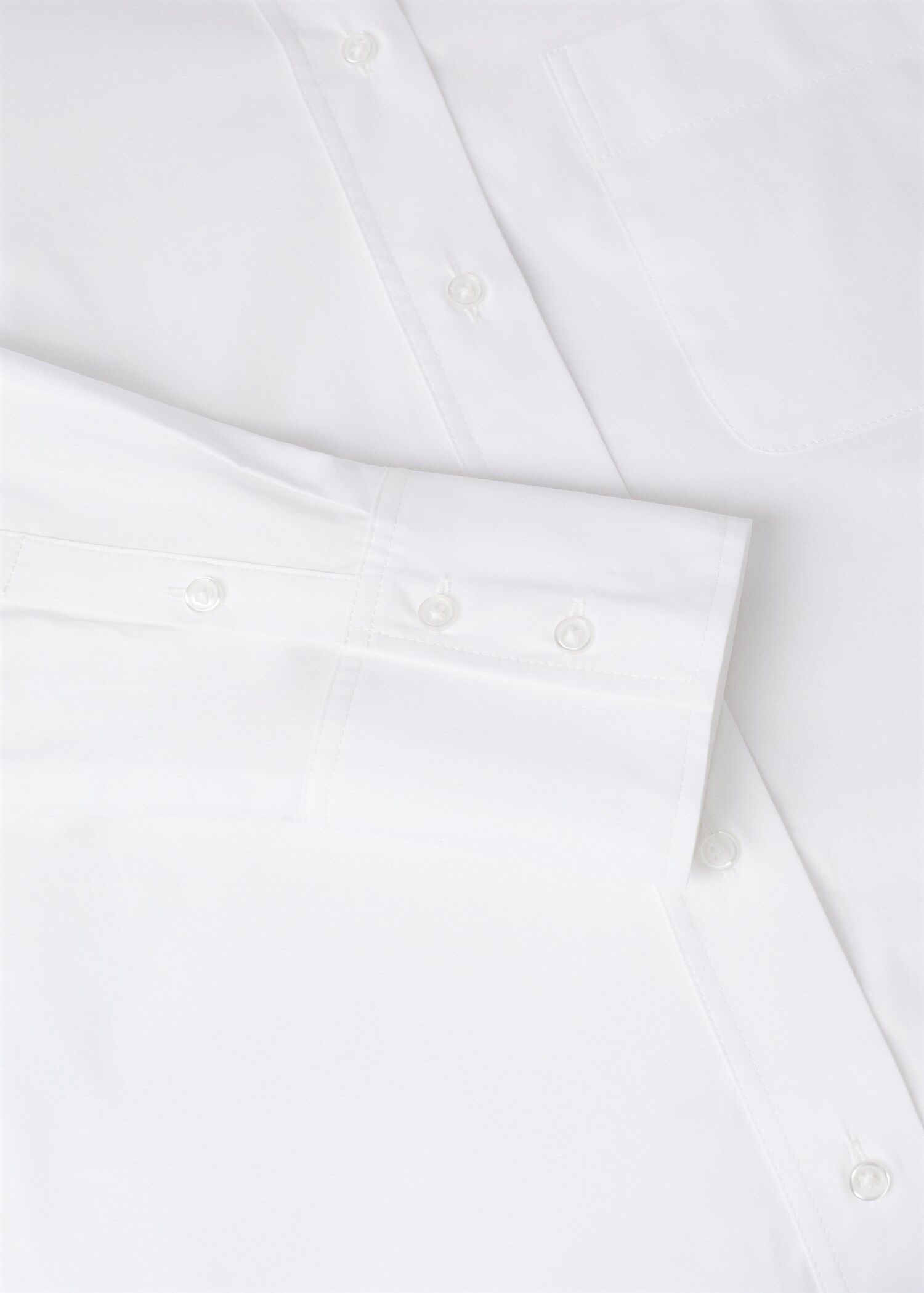 Bavlněná košile oversize - Detail zboží 8