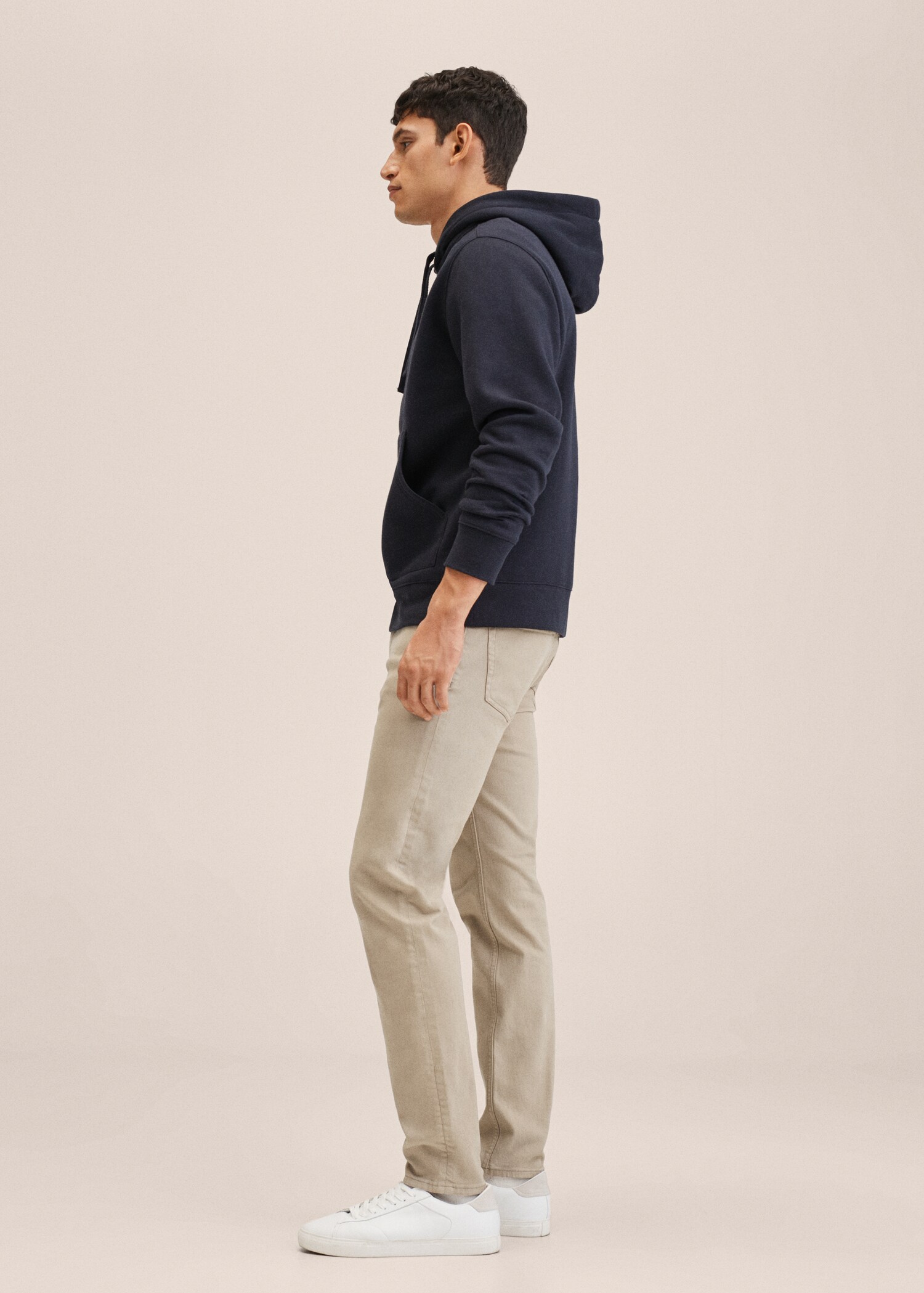 Slim-fit coloured jeans - Details of the article 2
