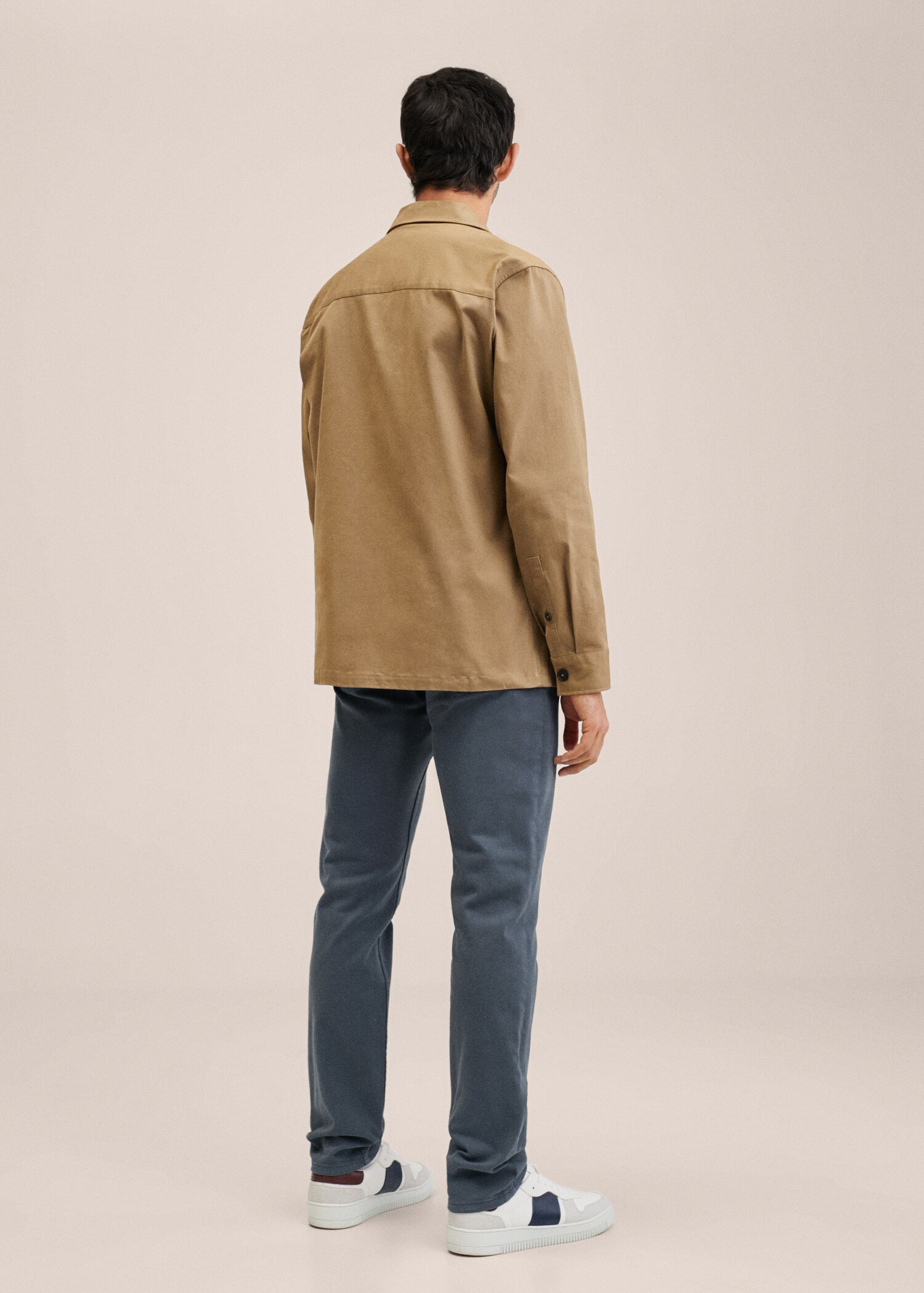 Jeans slim fit color - Reverso del artículo