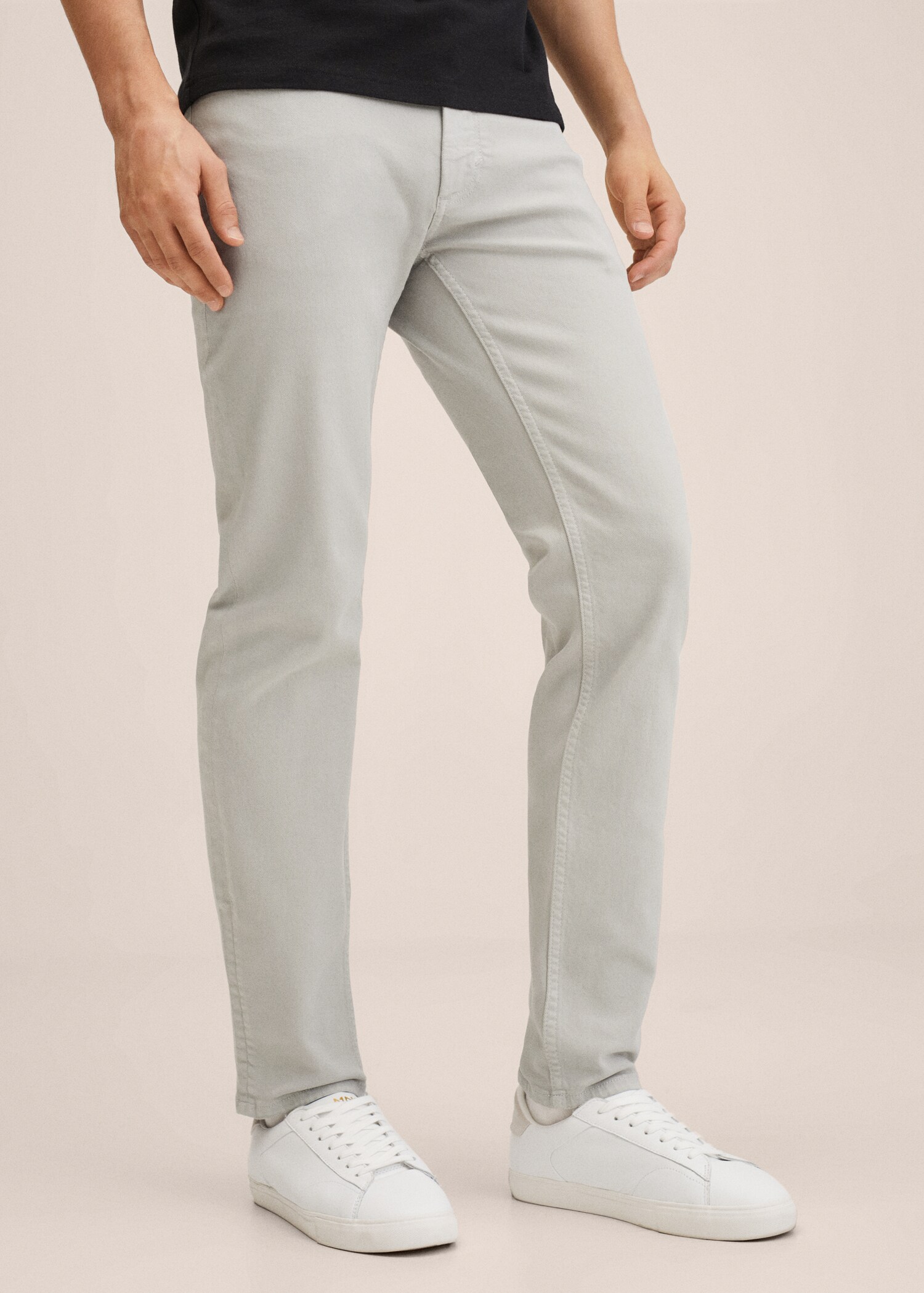 Jeans slim fit color - Plano medio