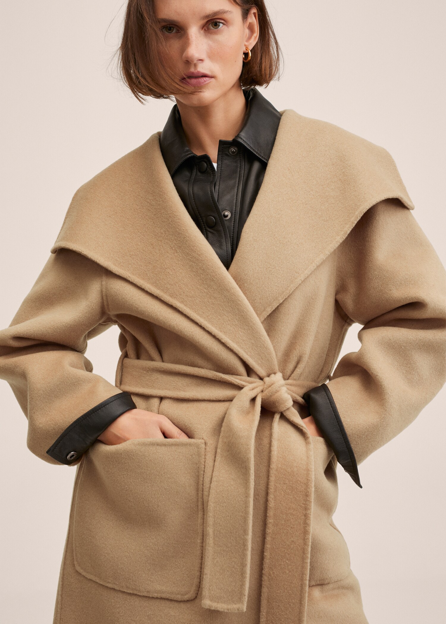 Belt handmade coat - Details of the article 1
