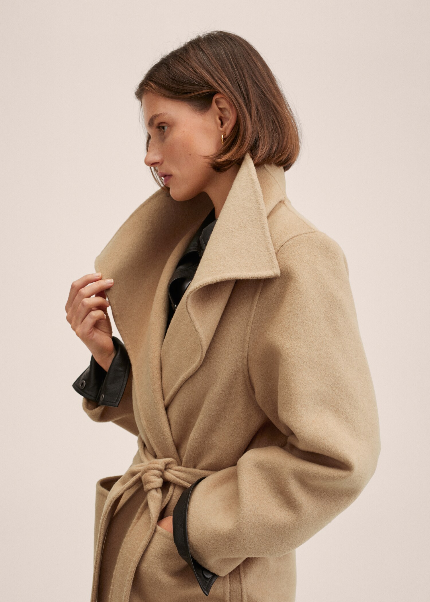 Belt handmade coat - Details of the article 2