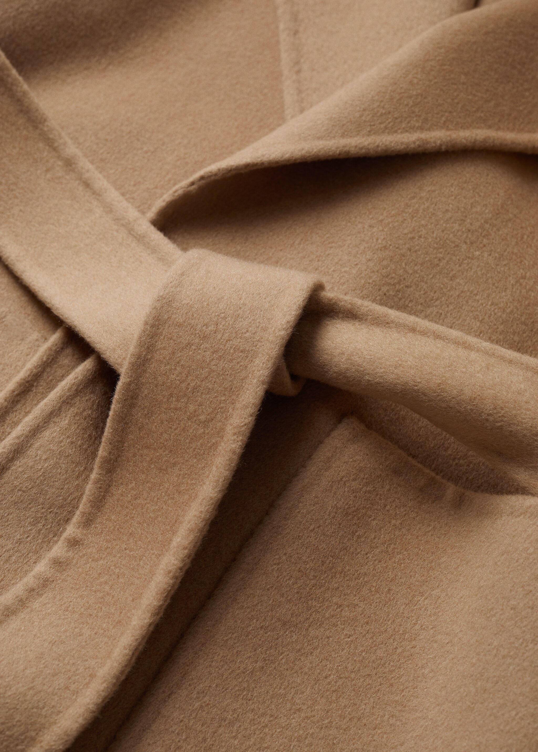 Handmade Mantel mit Gürtel - Detail des Artikels 8