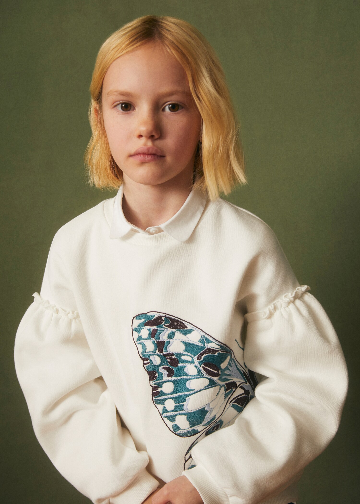 Sudadera algodón bordado - Detalle del artículo 5
