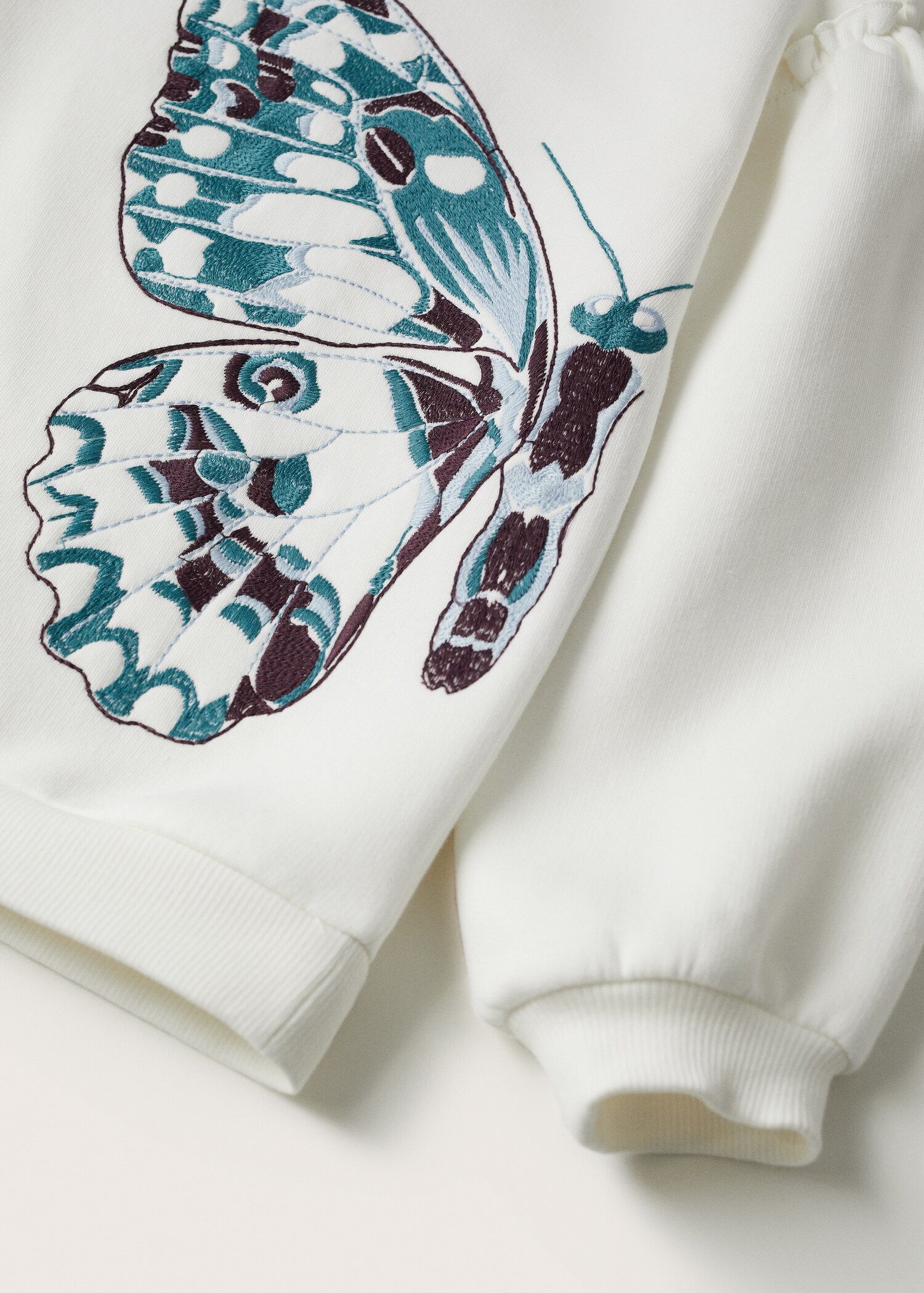 Sudadera algodón bordado - Detalle del artículo 8