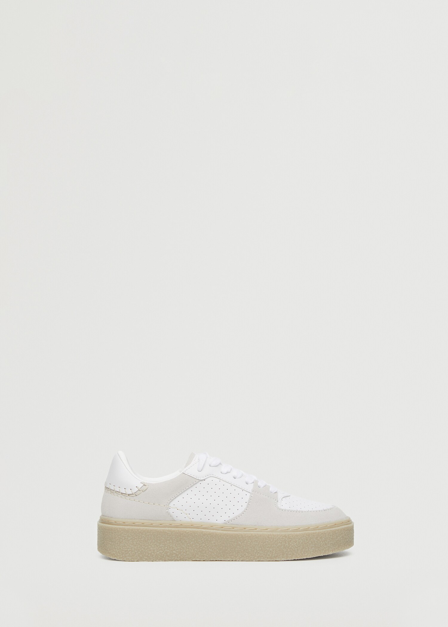 Lace-up leather sneakers - Article without model