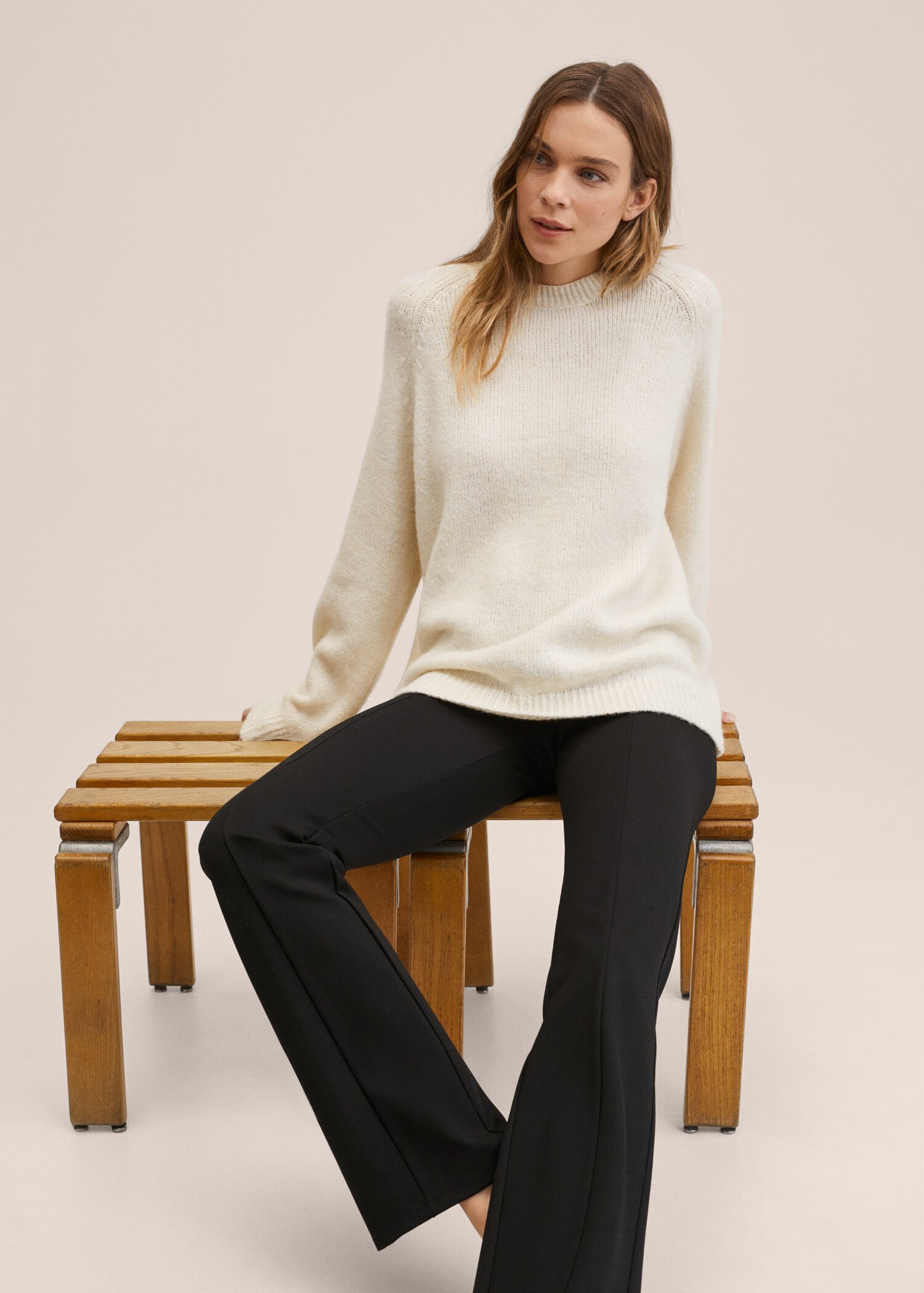 Ausgestellte Strickleggings  - Detail des Artikels 1