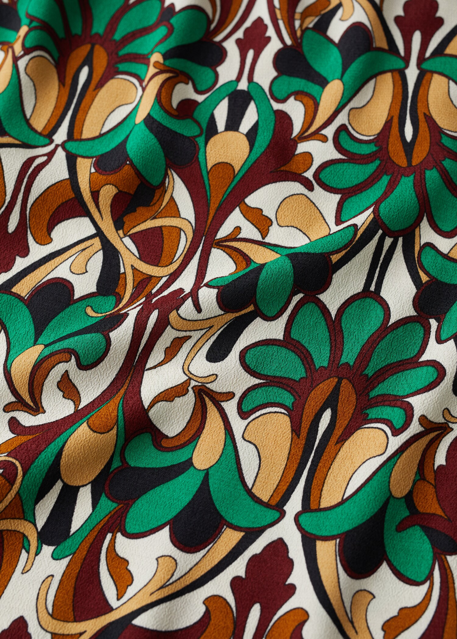 Vestido estampado abertura  - Detalle del artículo 8